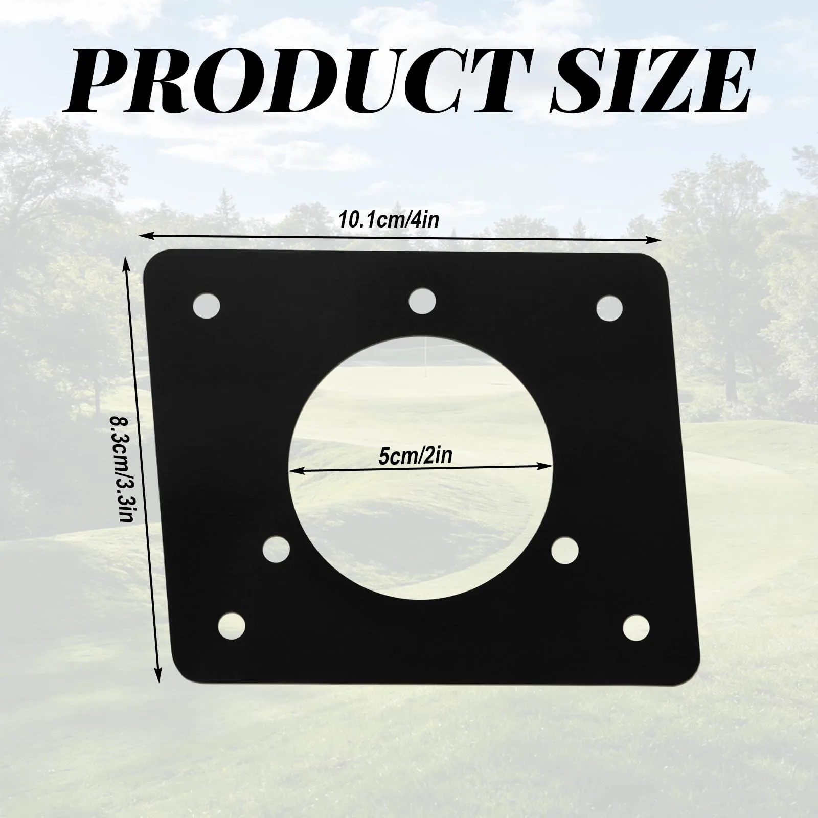 Penitue Charging Port Adapter Plate for E-Z-GO TXT 36V image 2