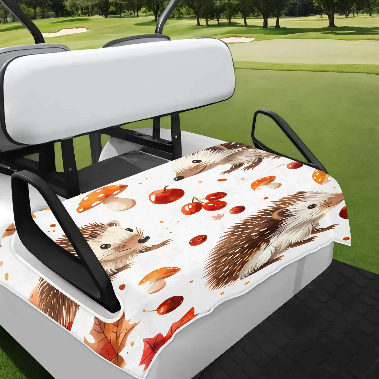 Tiveruda Golf Cart Seat Cover for Double Seats