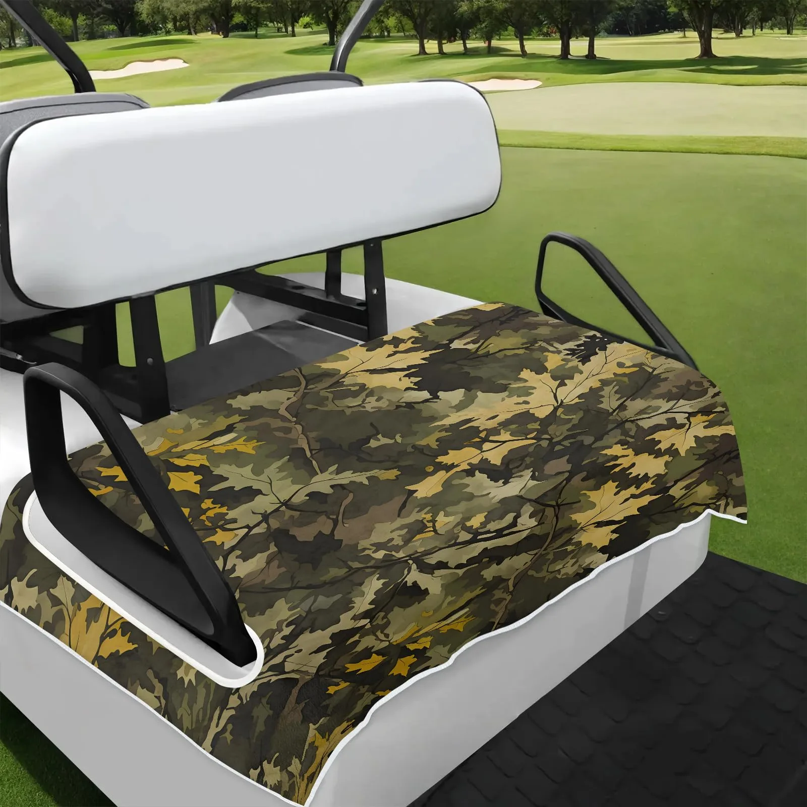 Tiveruda Camouflage Golf Cart Seat Cover, 51 x 31 in