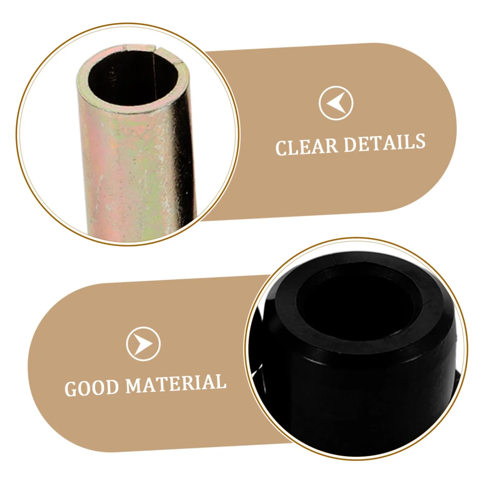 POPETPOP Rear Leaf Spring Bushing Kit for Golf Carts – 1QXWTMK4D5D7XTM04K3821MX image 3