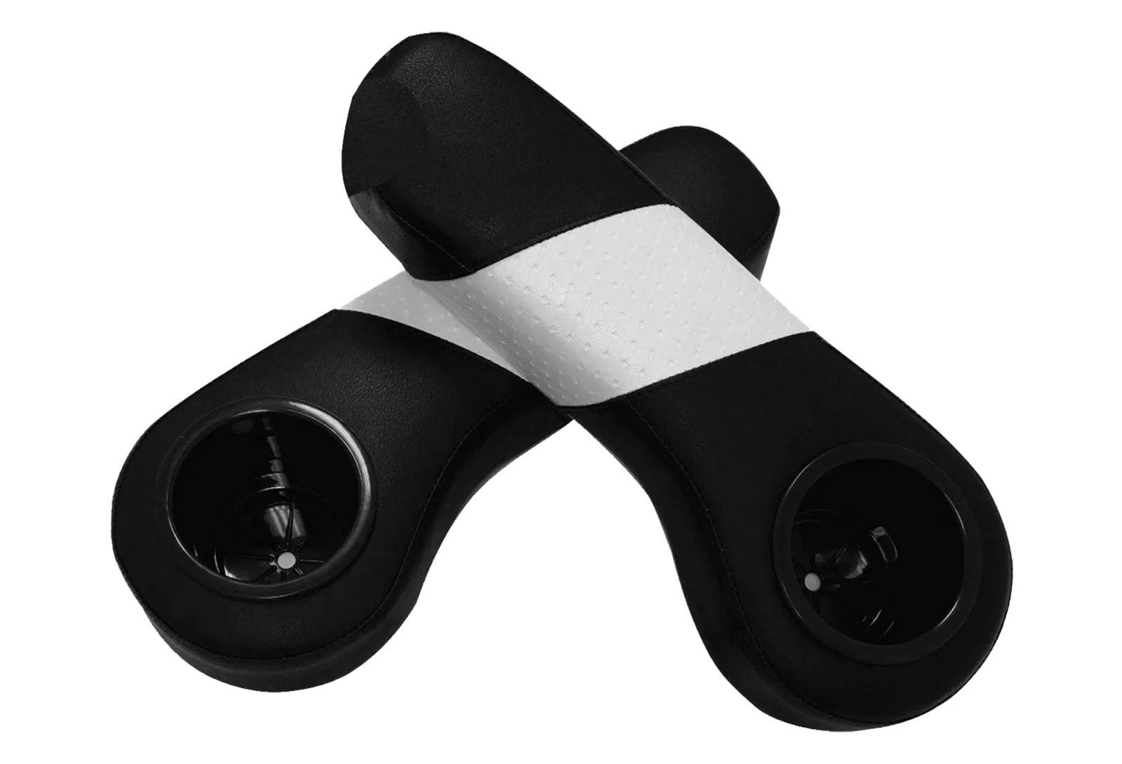 ACED Parts Golf Cart Rear Seat Armrest Cushions with Cup Holders