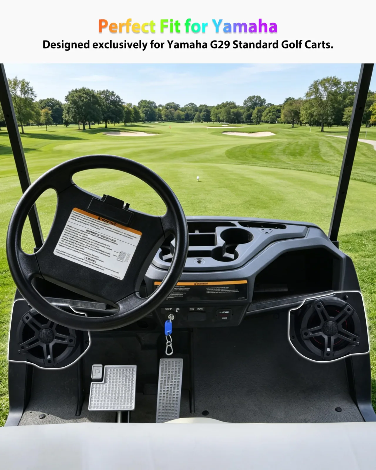 LDETXY 6.5-Inch Speaker Pods for Yamaha Drive2 G29 image 2