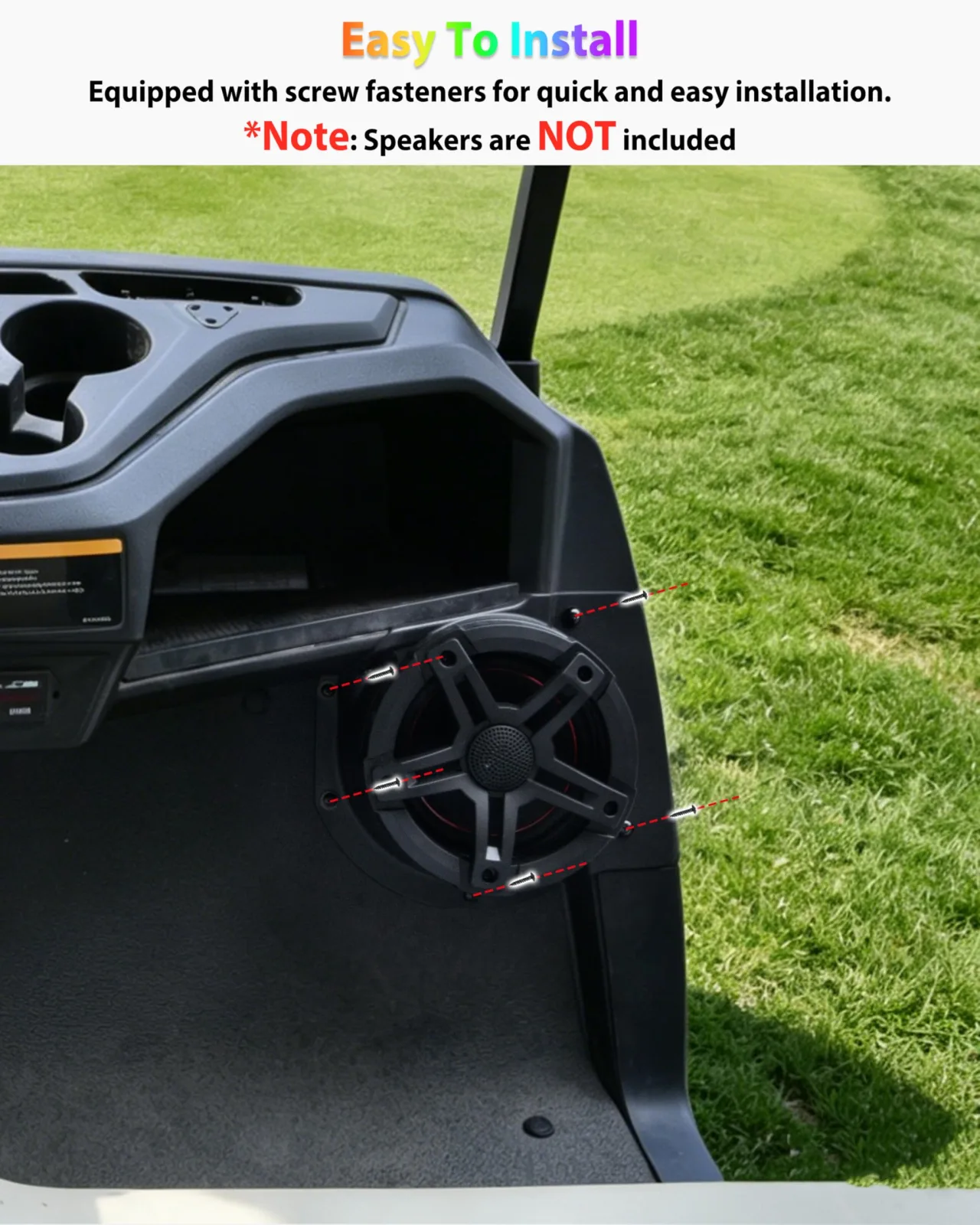 LDETXY 6.5-Inch Speaker Pods for Yamaha Drive2 G29 image 4