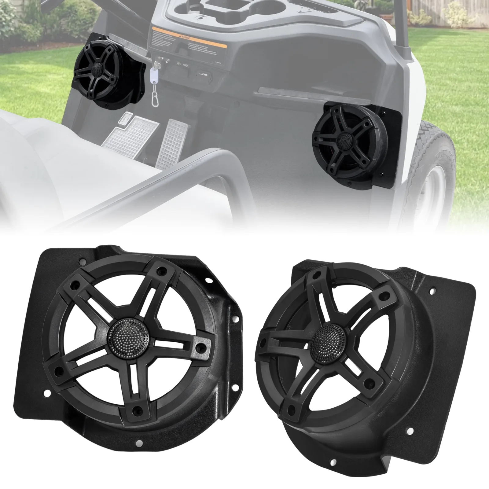 LDETXY 6.5-Inch Speaker Pods for Yamaha Drive2 G29