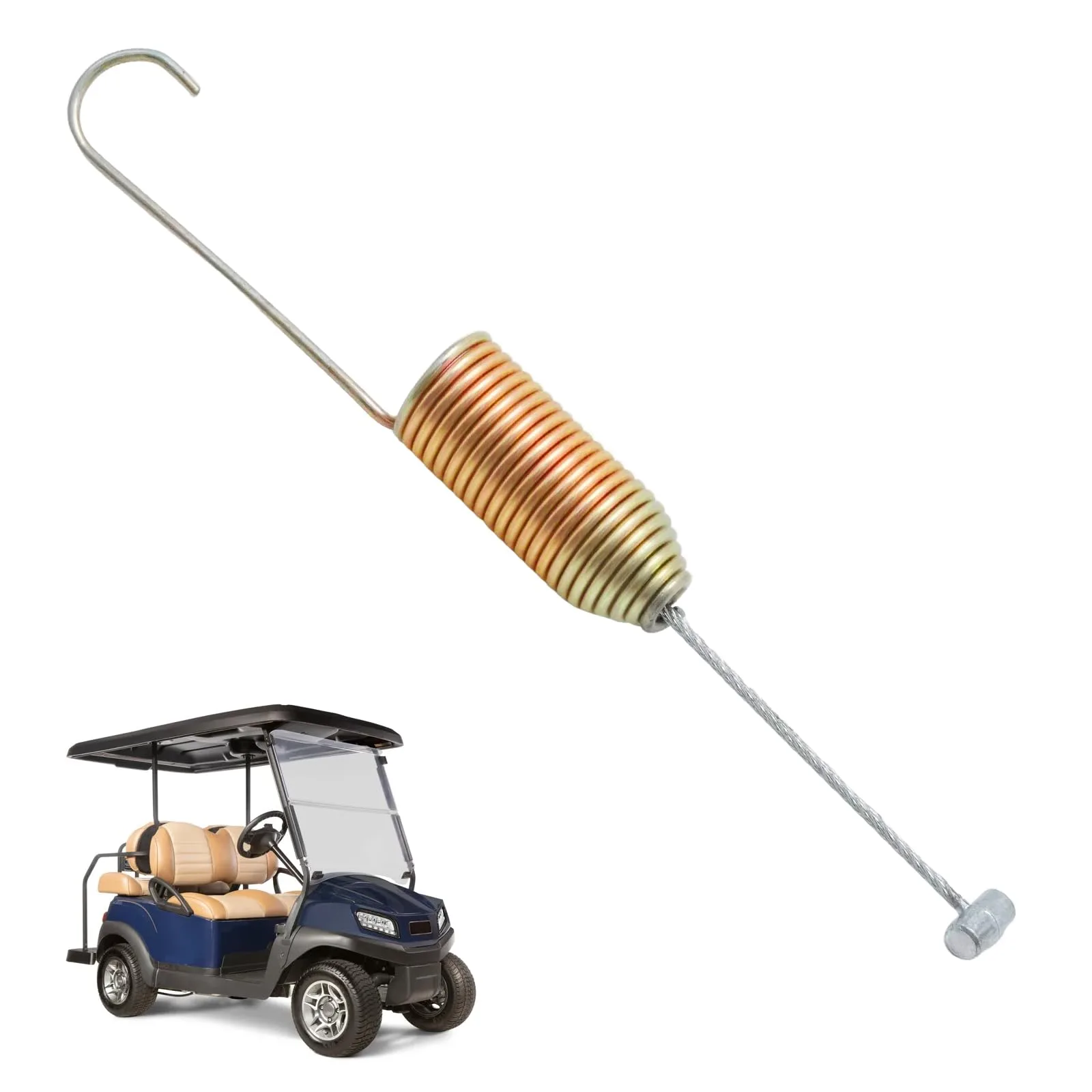 JUUDDENPARTS Throttle Return Spring for E-Z-GO RXV – 3504600-JSA2C48A-000