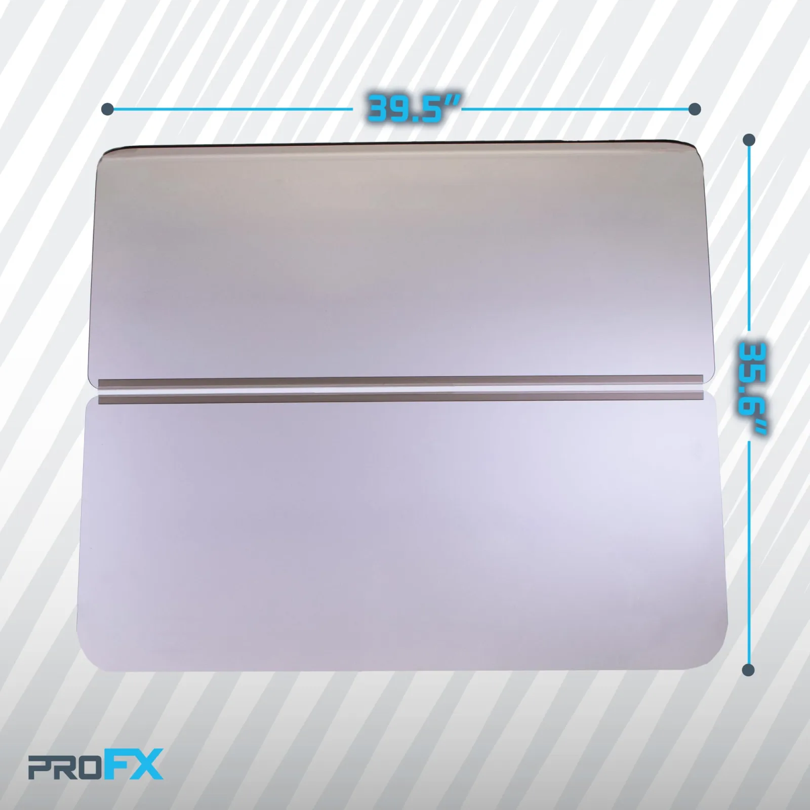 ProFX PFX4001 Tinted Windshield for Club Car DS 1982-2000 image 3
