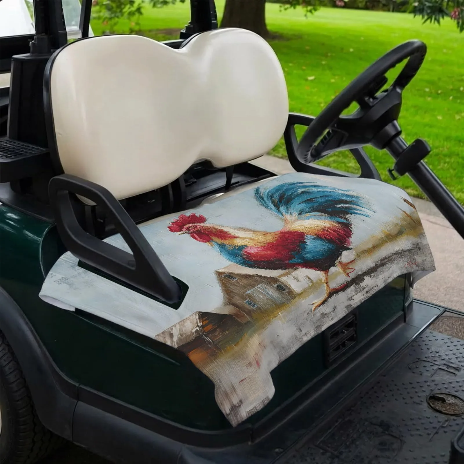 DecorLovee Golf Cart Seat Cover, 51 x 31 in image 2