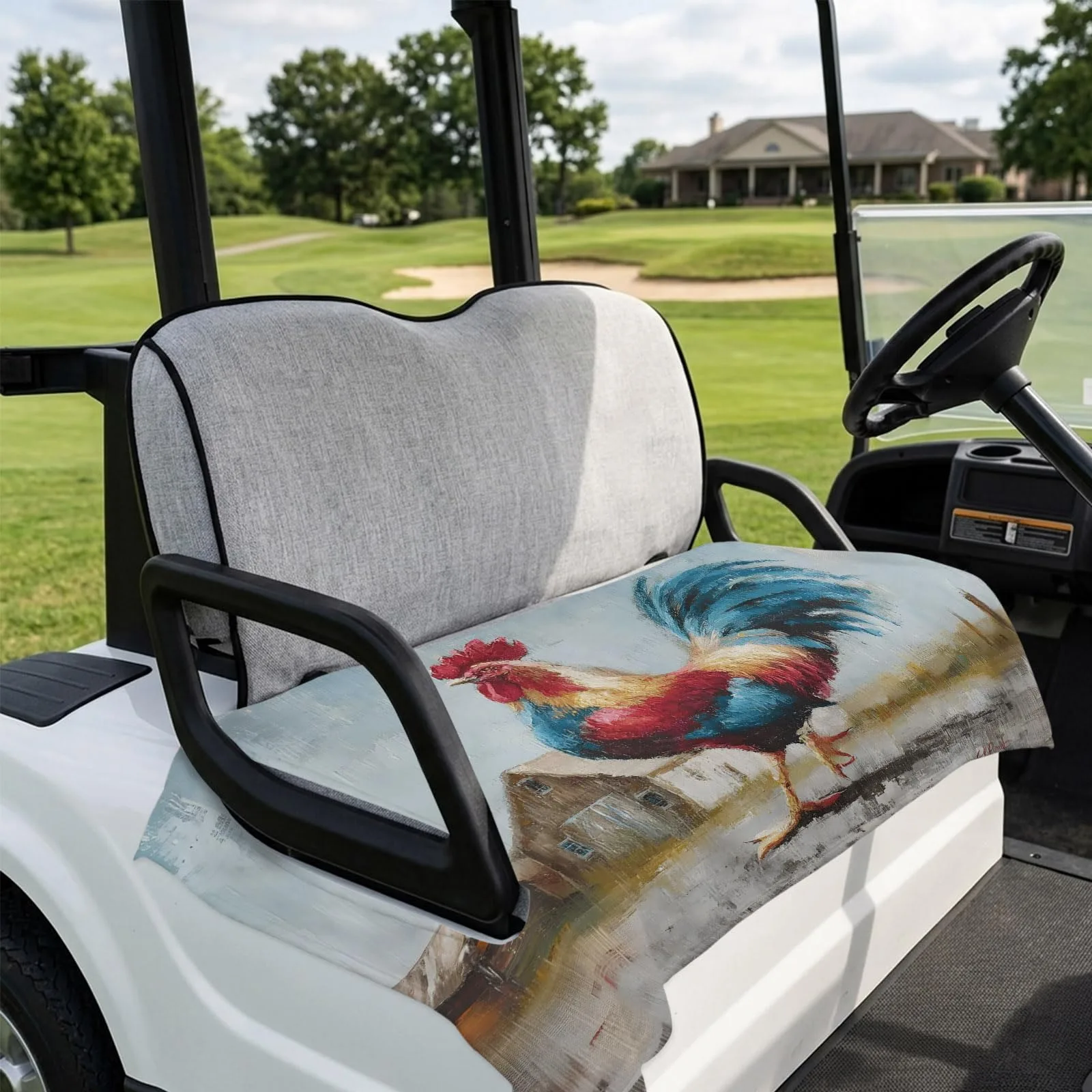 DecorLovee Golf Cart Seat Cover, 51 x 31 in image 4