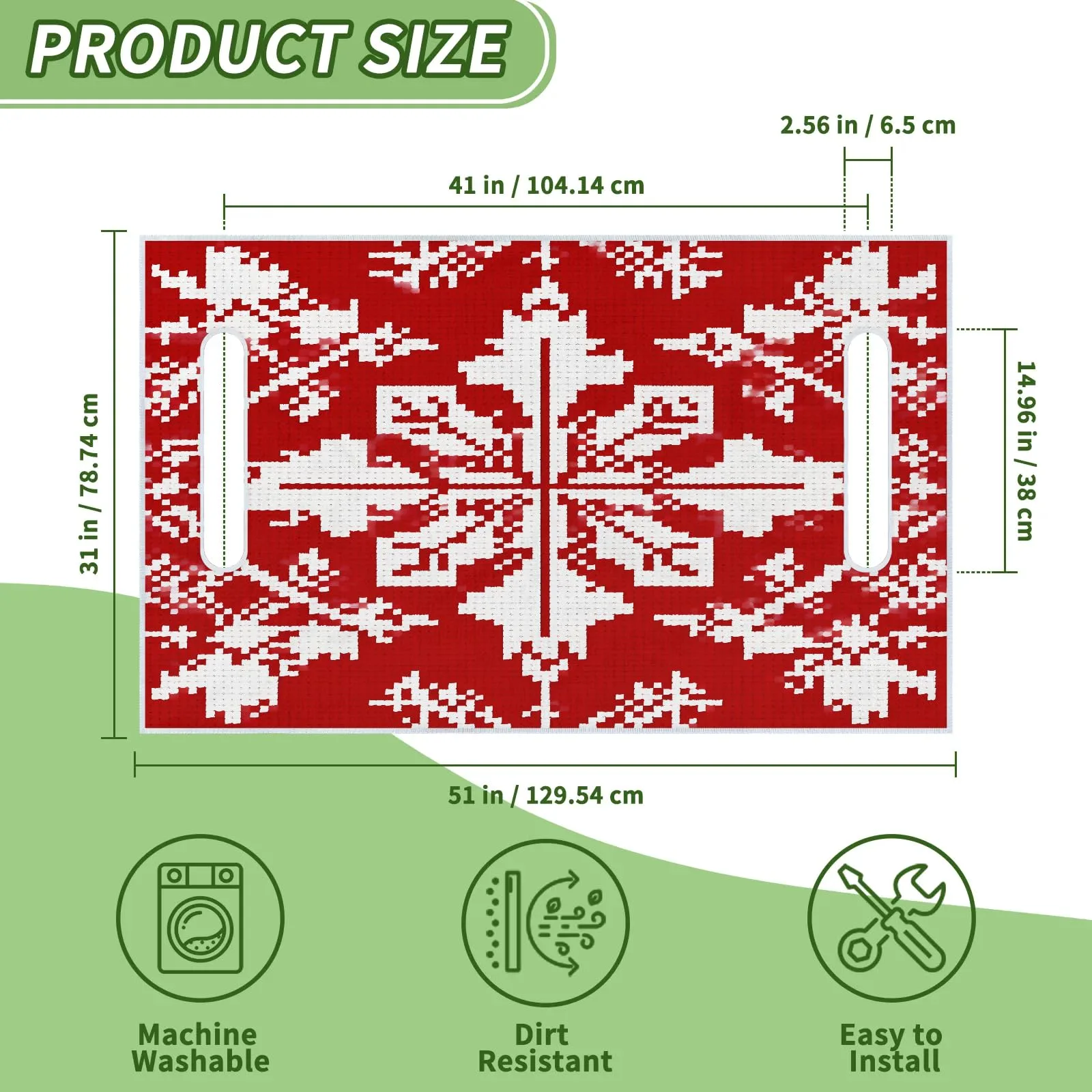 Tiveruda Golf Cart Seat Cover for Double Seats image 2