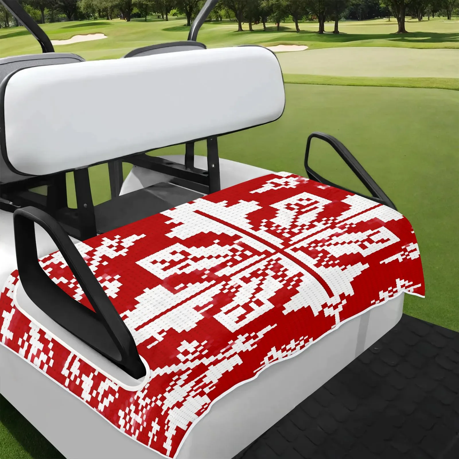Tiveruda Golf Cart Seat Cover for Double Seats