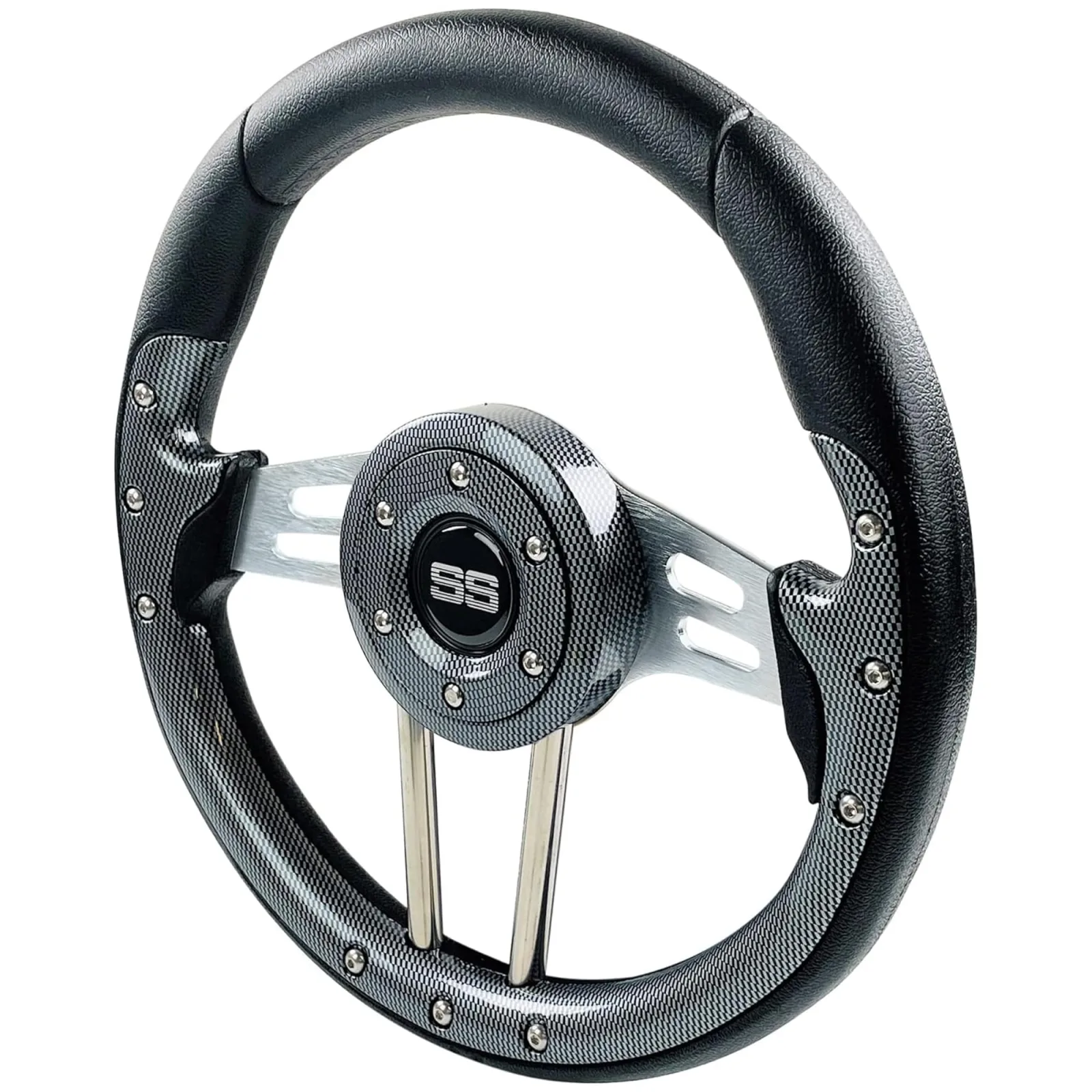 Volt Carbon Fiber Steering Wheel Adapter for E-Z-GO TXT/RXV image 3