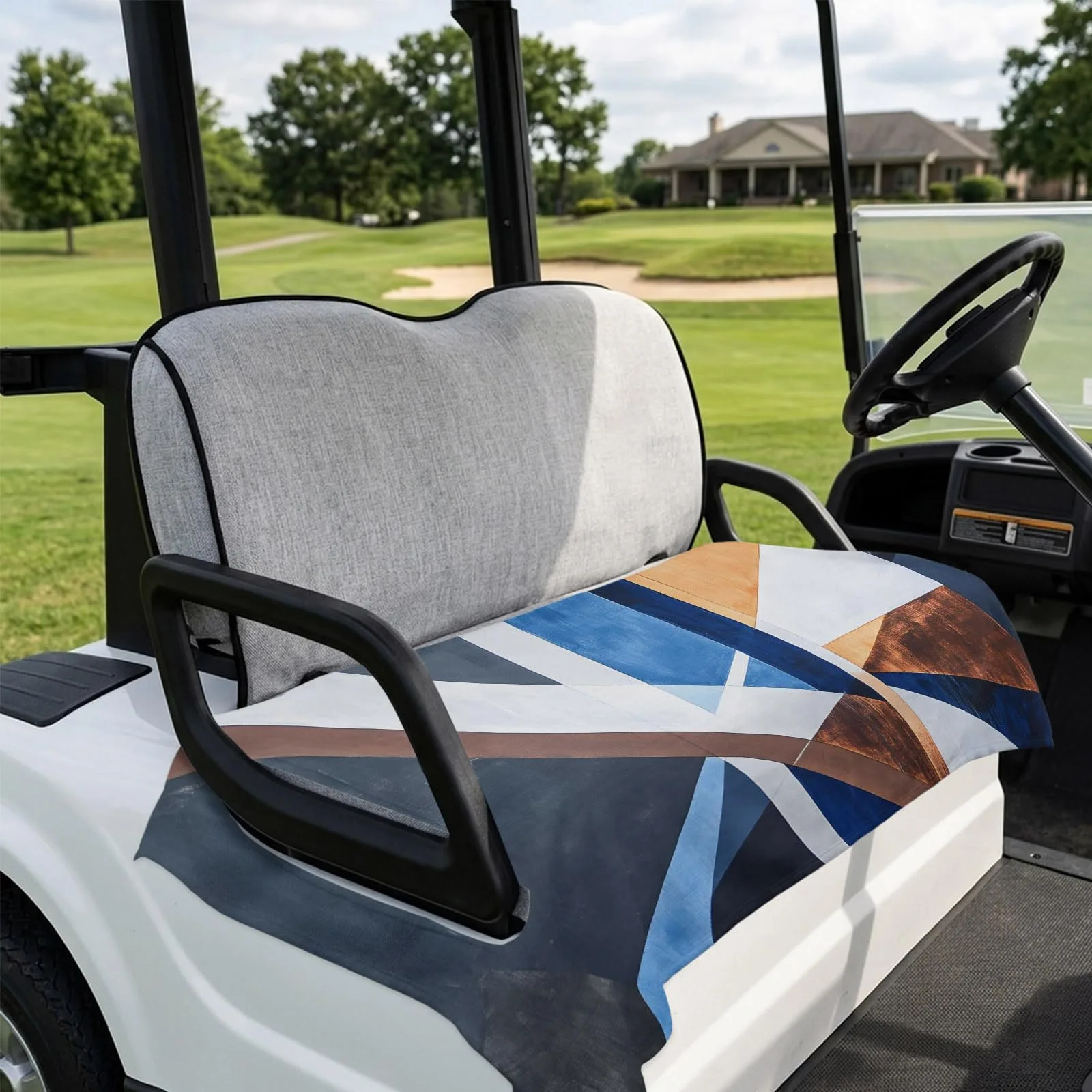 DecorLovee Golf Cart Seat Cover 51 x 31-Inch Microfiber image 4