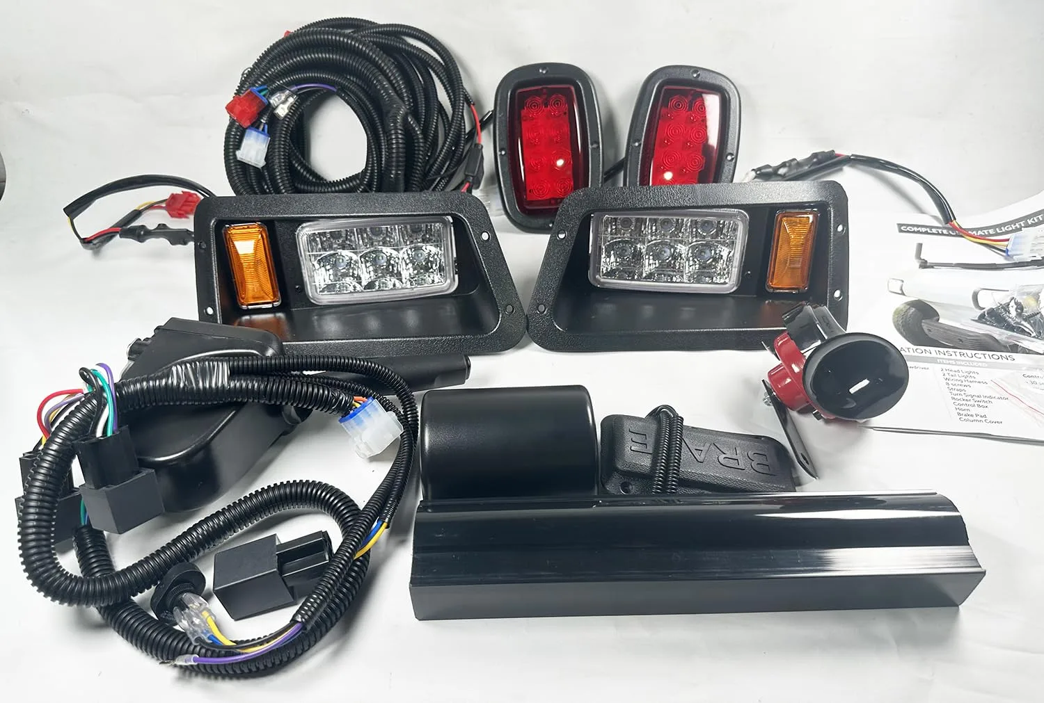 BestAccess LED Light Kit for Yamaha G14-G22 Golf Carts image 2