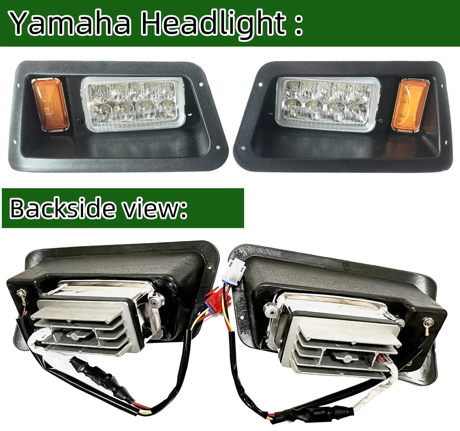 BestAccess LED Light Kit for Yamaha G14-G22 Golf Carts image 4