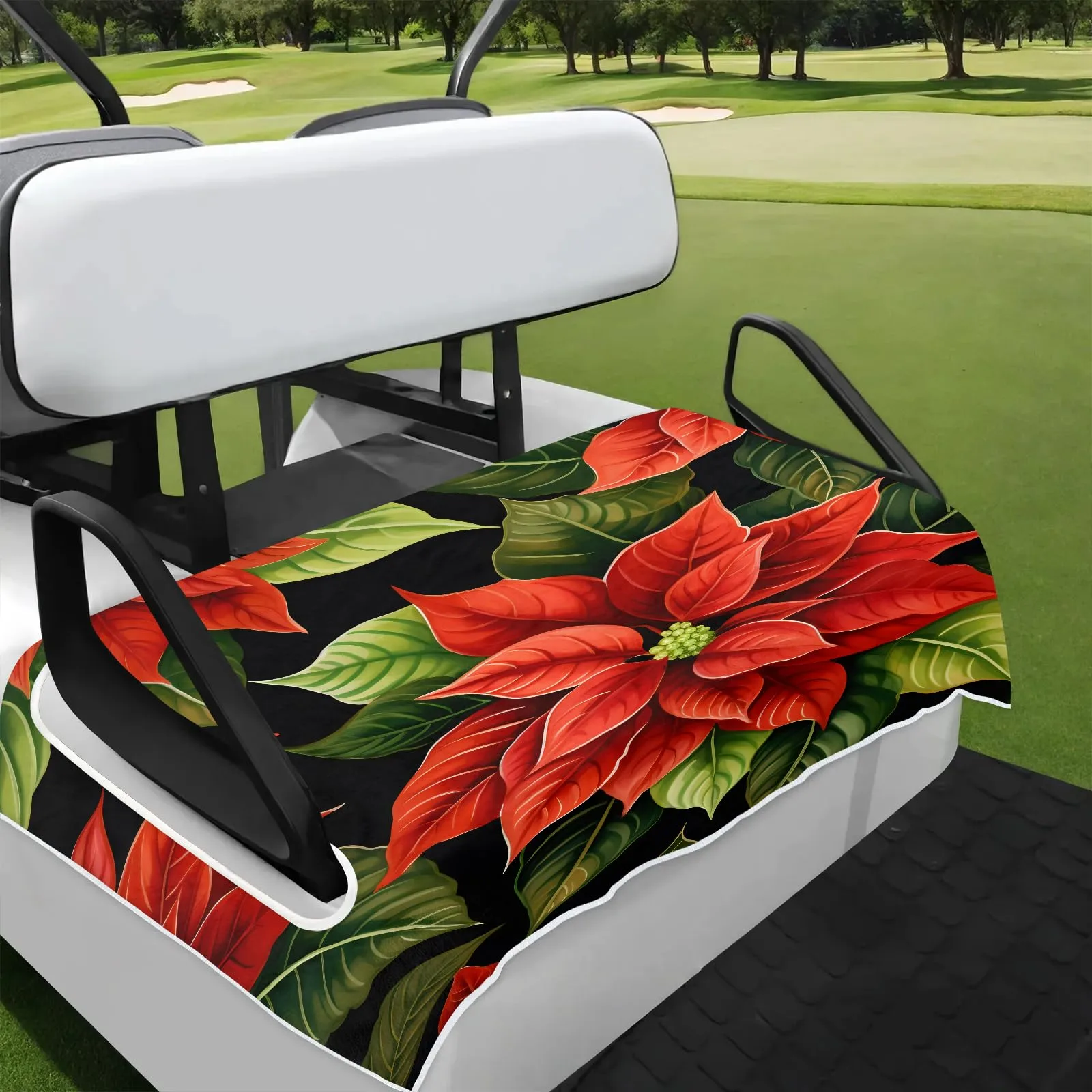 Tiveruda Golf Cart Seat Cover for Double Seats