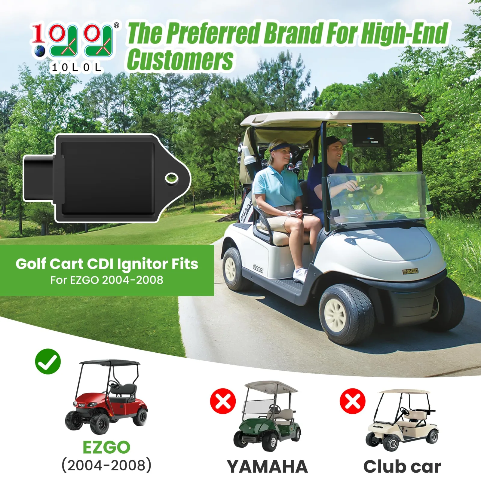 10L0L CDI Igniter for E-Z-GO Golf Cart 2004-2008 image 2