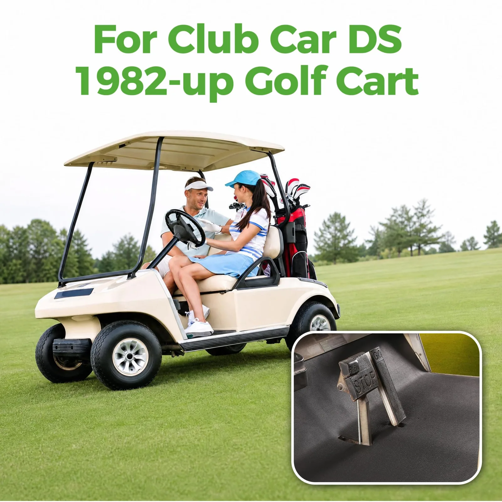 10L0L Floor Mat for Club Car DS 1982-Up image 3