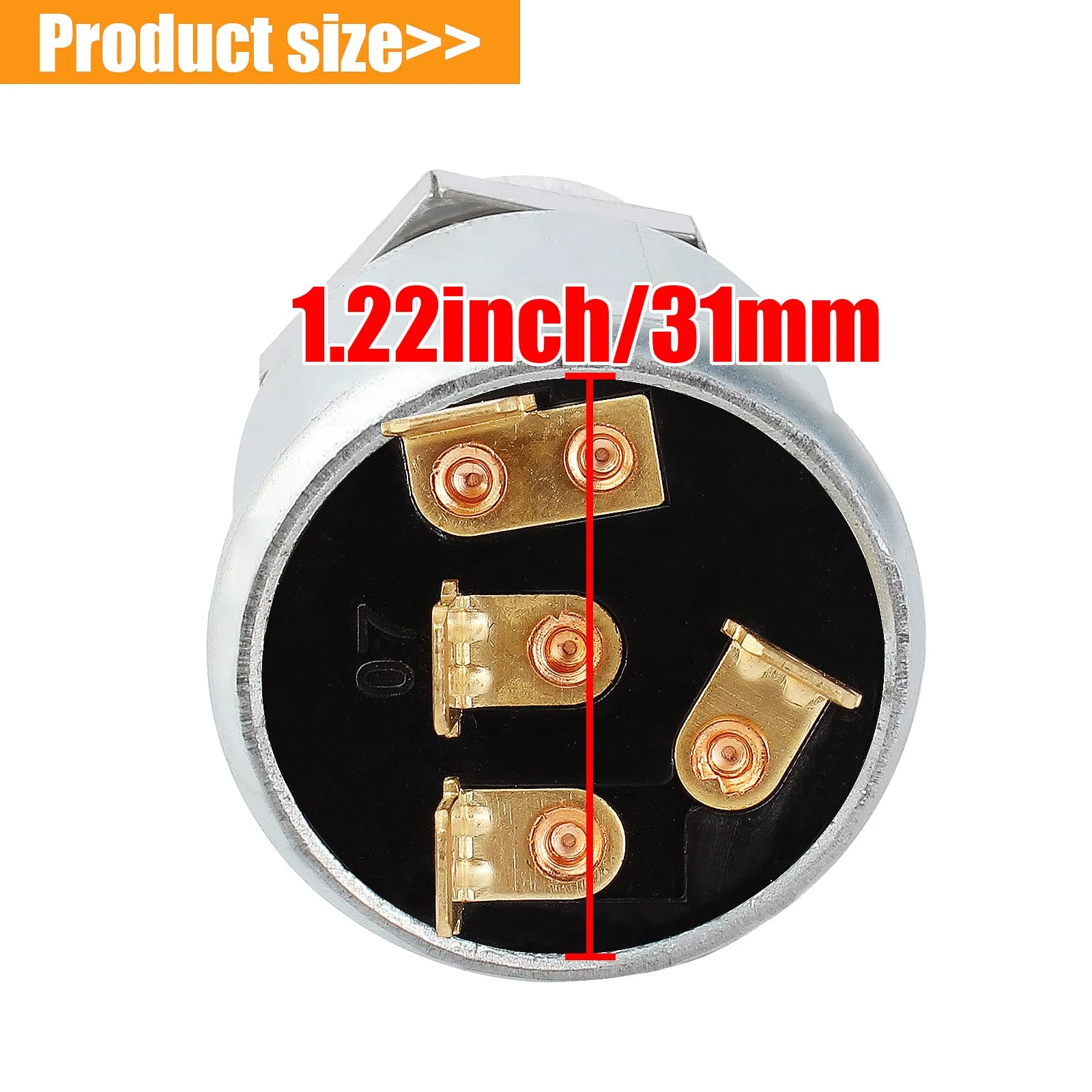 LIYYDS Ignition Key Switch A1638LIUS for E-Z-GO Golf Carts image 3
