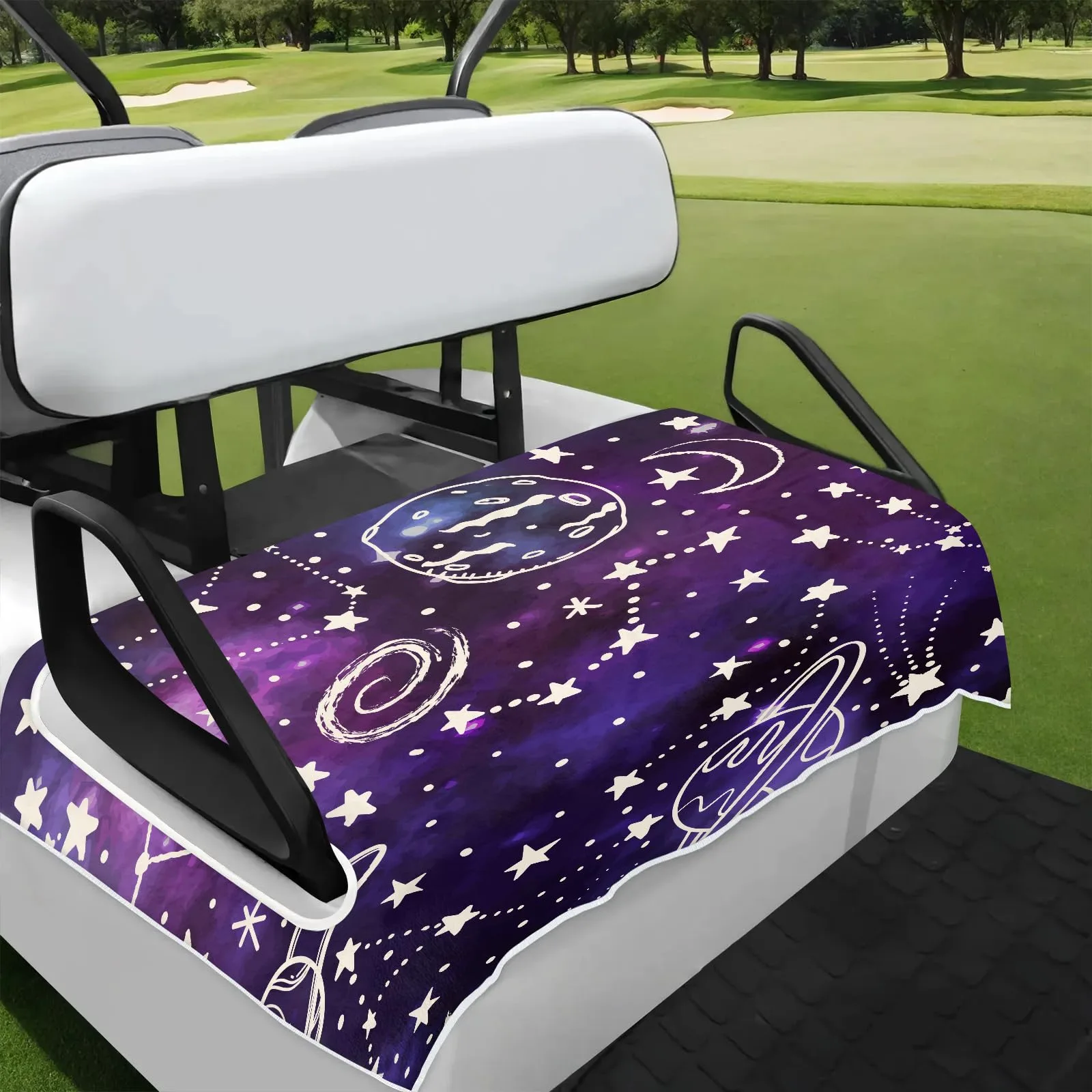 Tiveruda Golf Cart Seat Cover for Double Seats