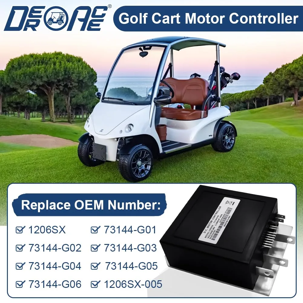 DEROACE 36V 300A Controller for E-Z-GO TXT & Medalist image 2
