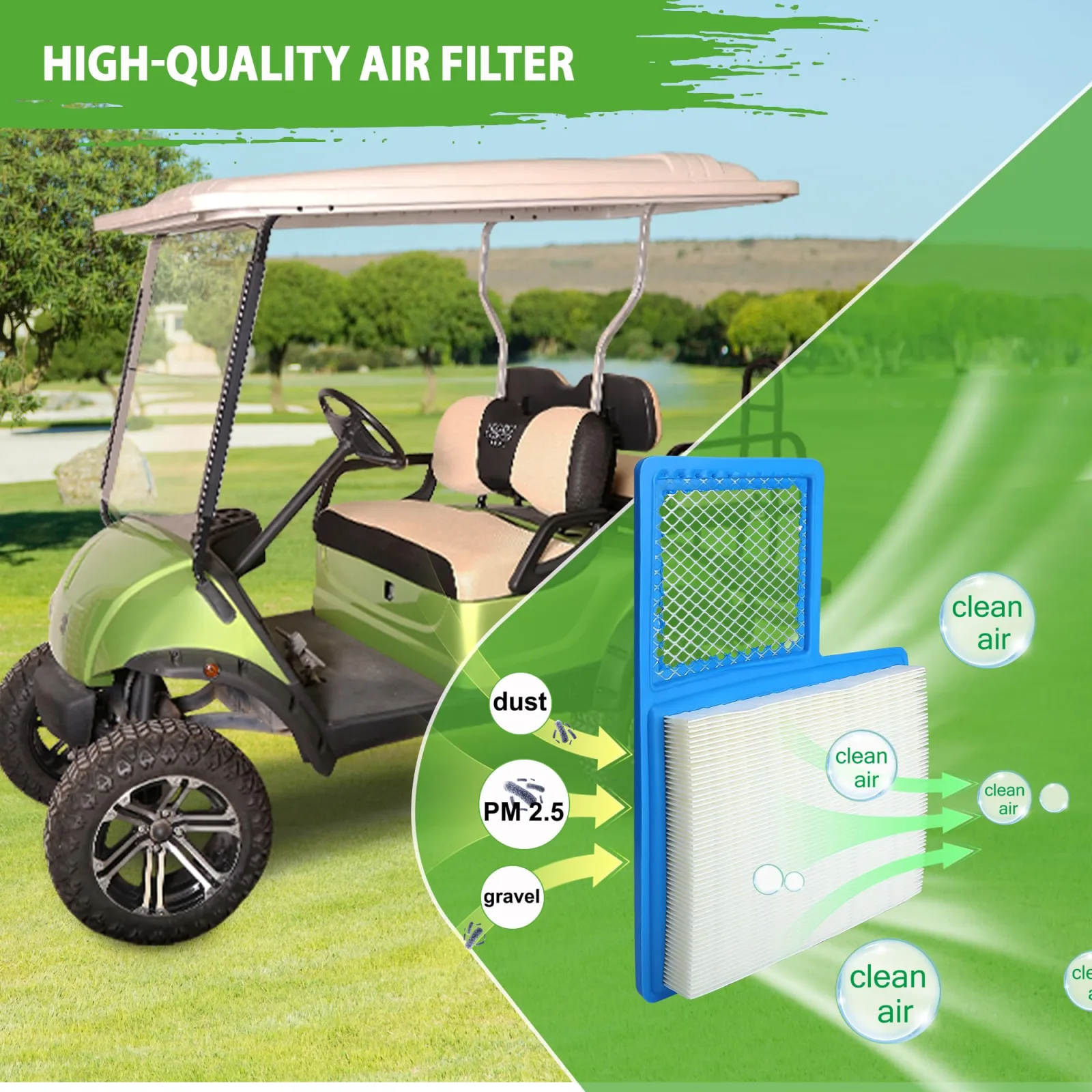 10L0L Yamaha Golf Cart Tune-Up Kit with Belts image 3