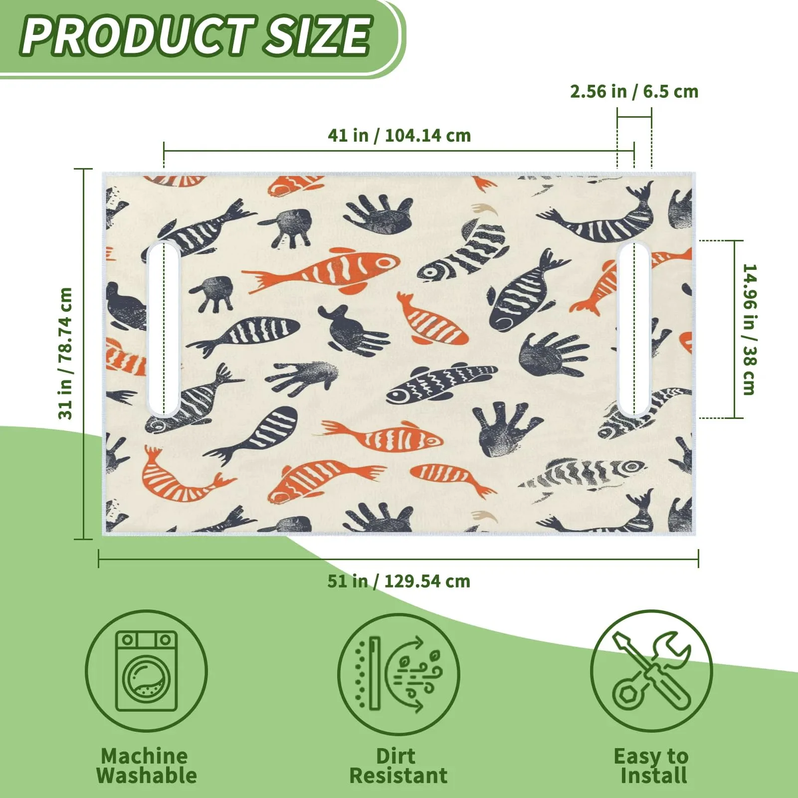 Tiveruda Golf Cart Seat Cover for Double Seats image 2