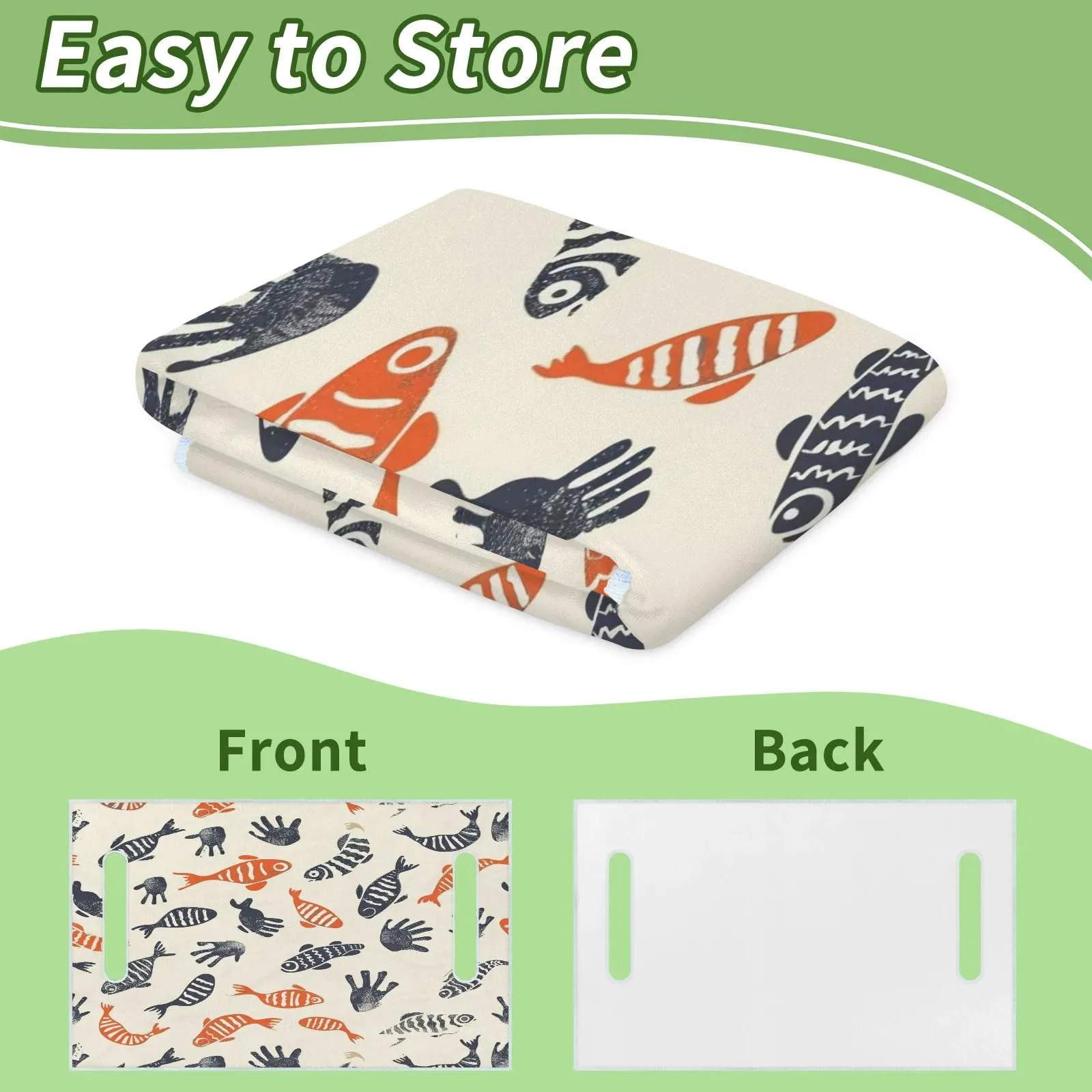 Tiveruda Golf Cart Seat Cover for Double Seats image 4