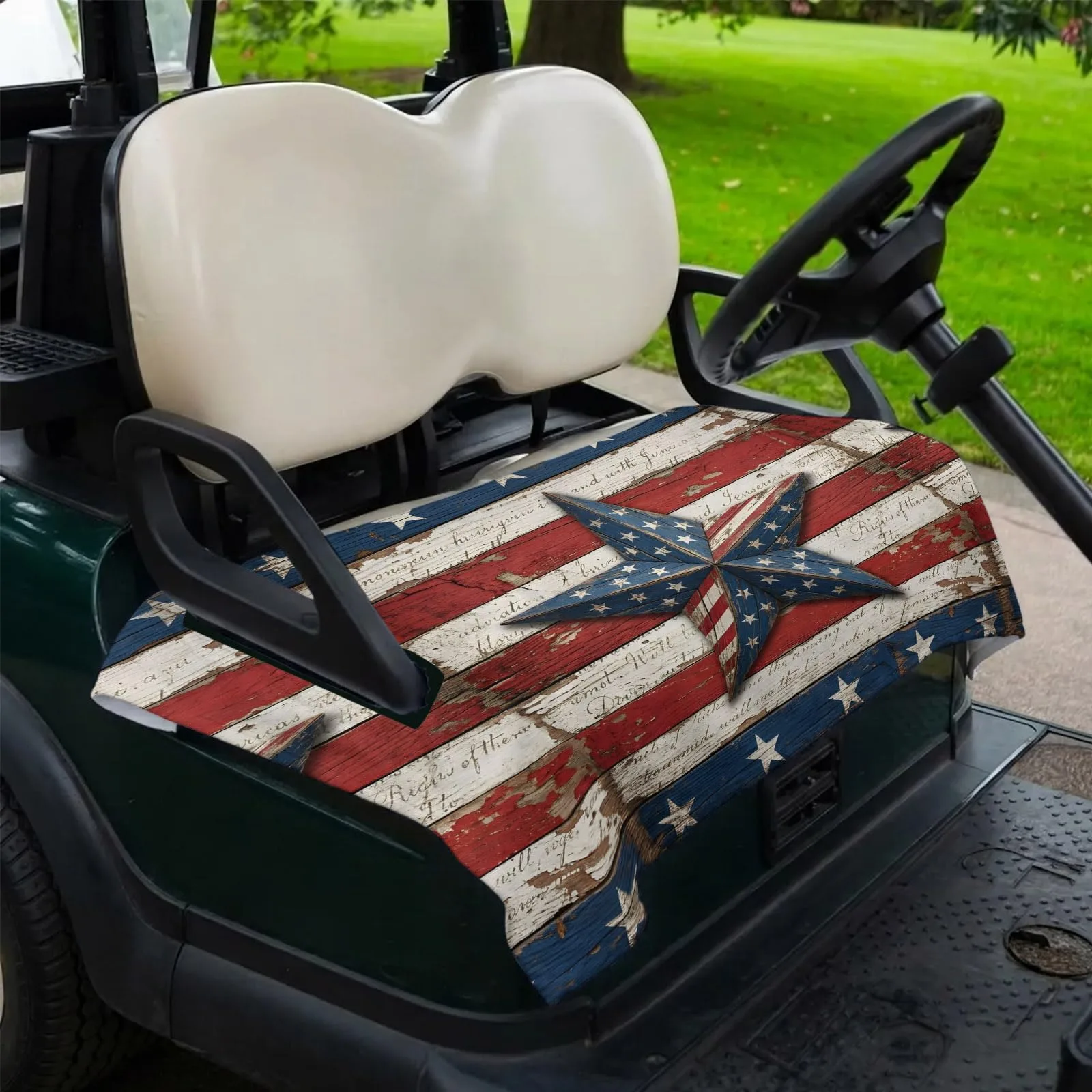 DecorLovee Golf Cart Seat Cover 51 x 31 Inch image 2