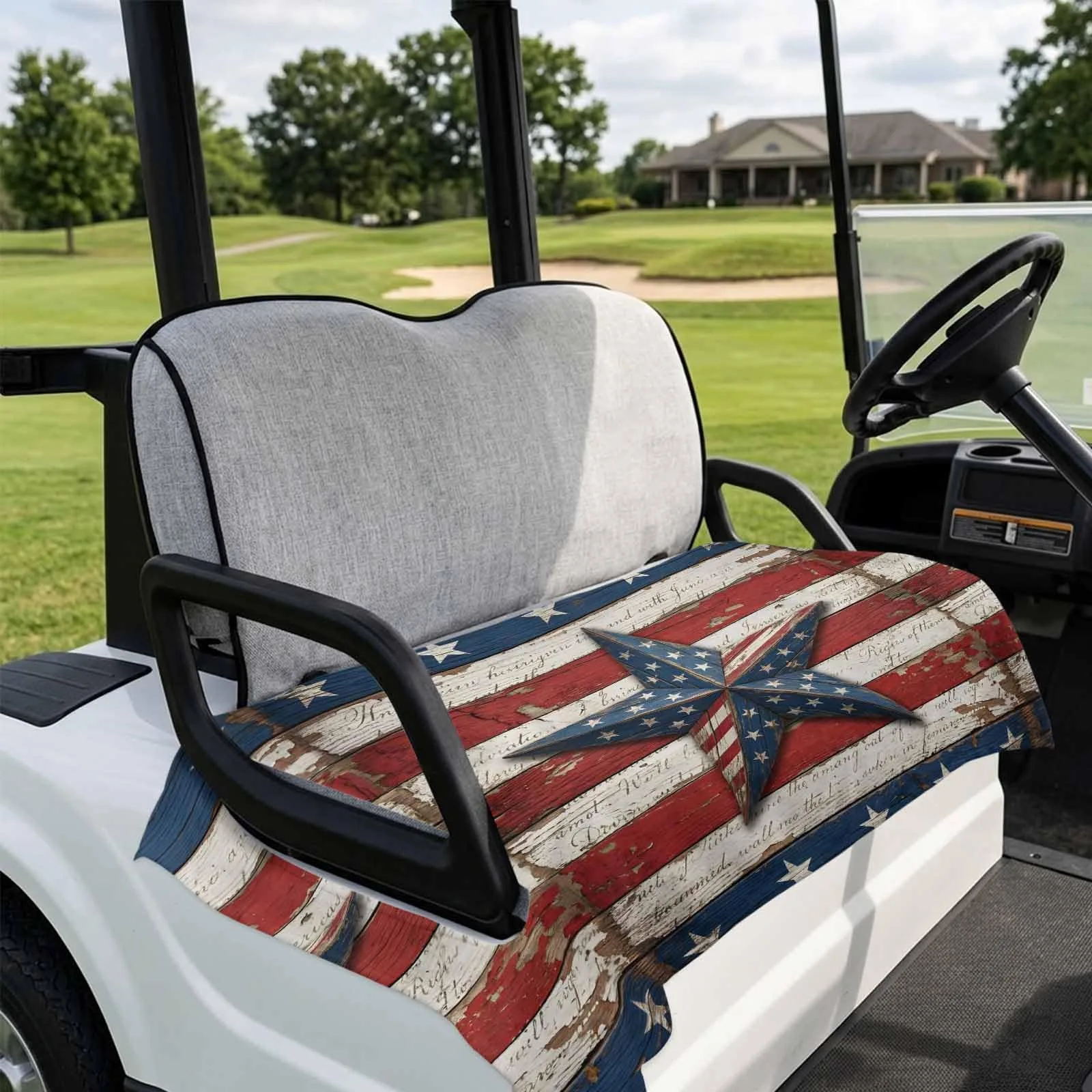 DecorLovee Golf Cart Seat Cover 51 x 31 Inch image 4