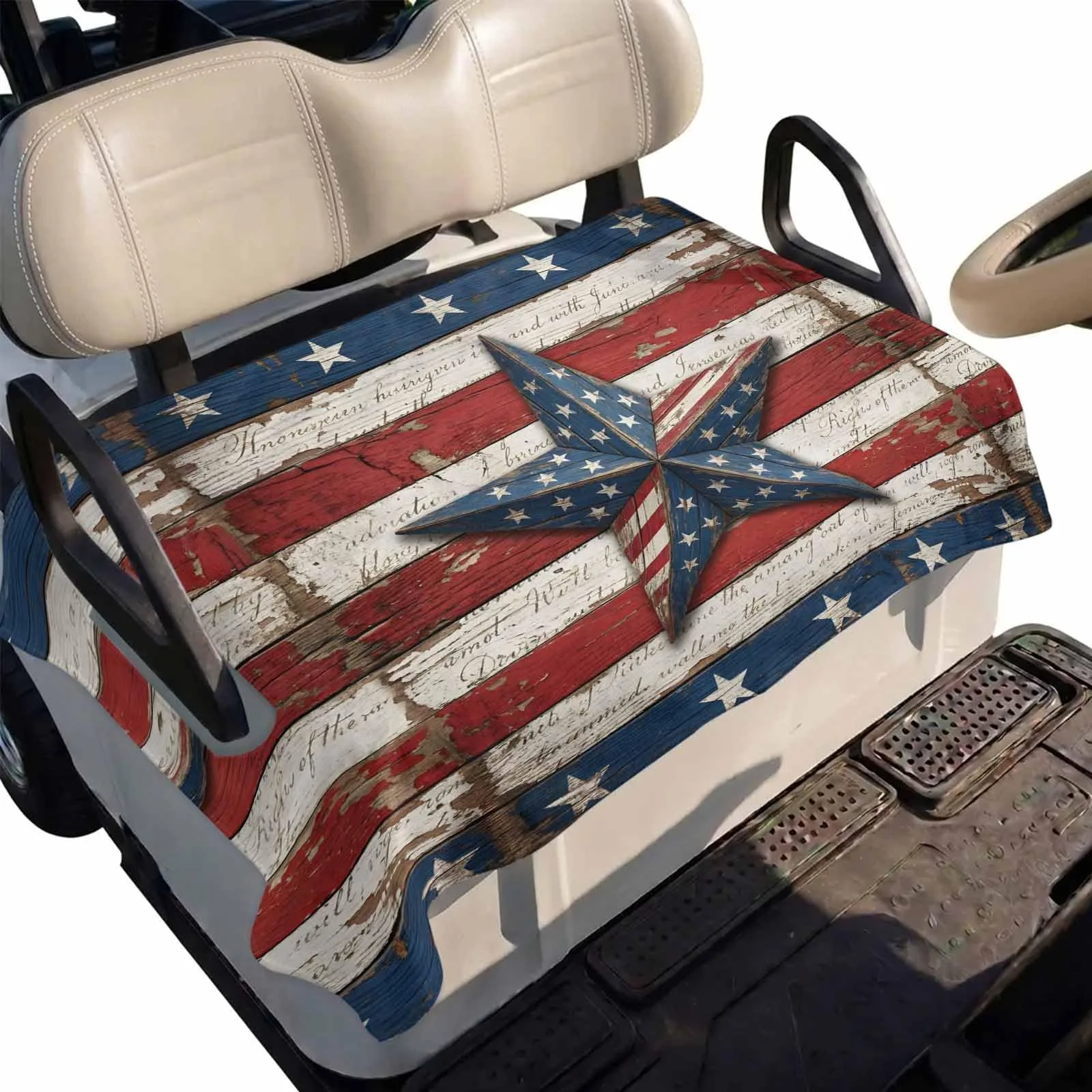 DecorLovee Golf Cart Seat Cover 51 x 31 Inch