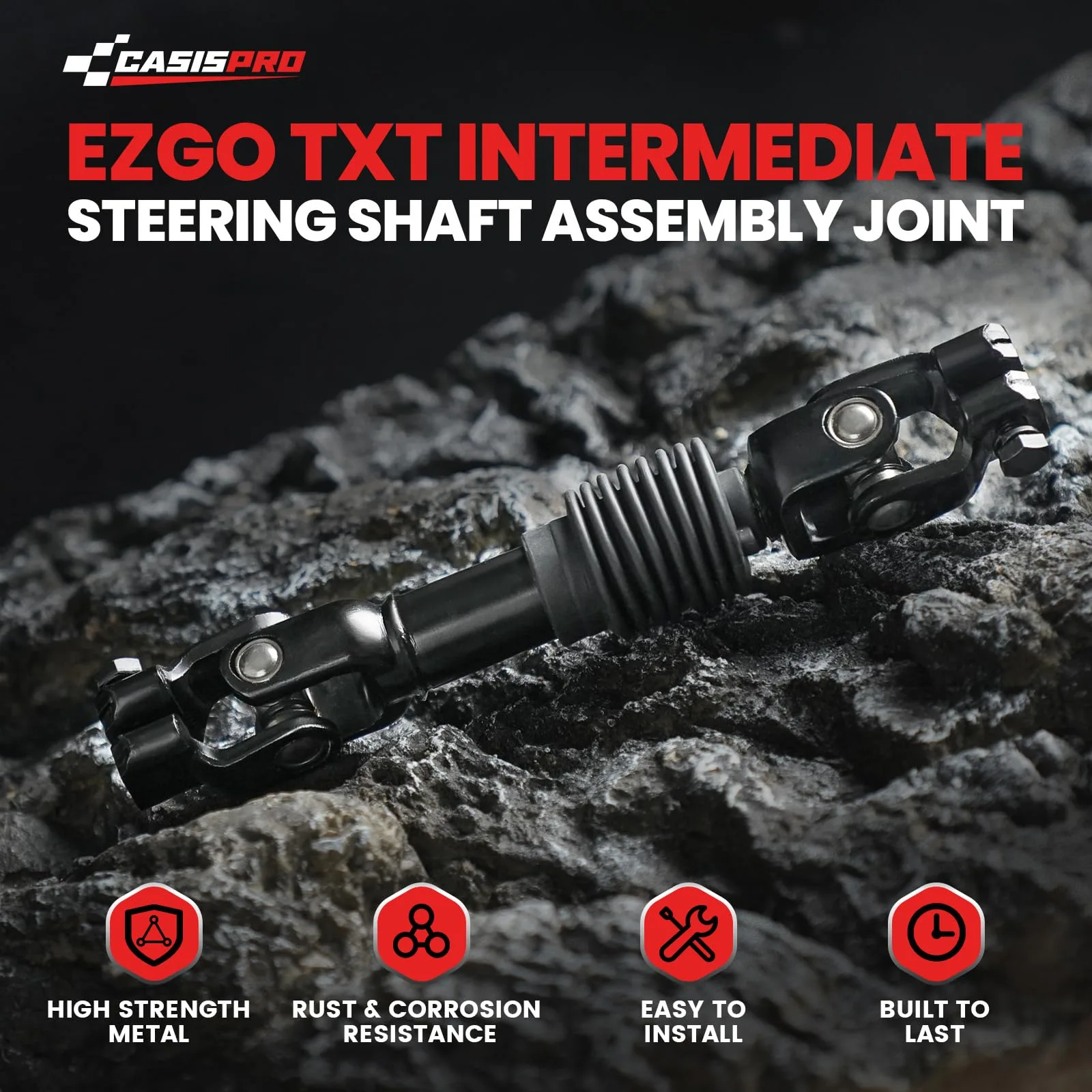 CASISPRO Steering Shaft Joint for E-Z-GO TXT 70580-G01 image 2