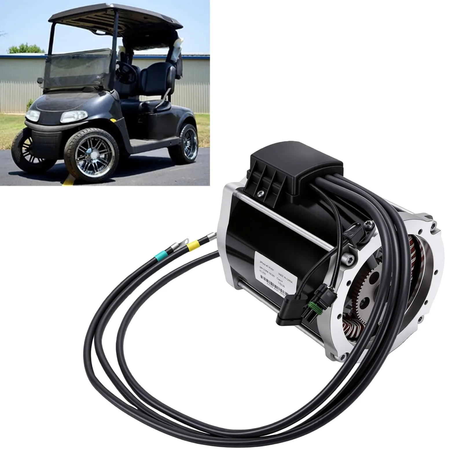 Oreilet 48V AC Motor for E-Z-GO and Cushman Golf Carts image 4
