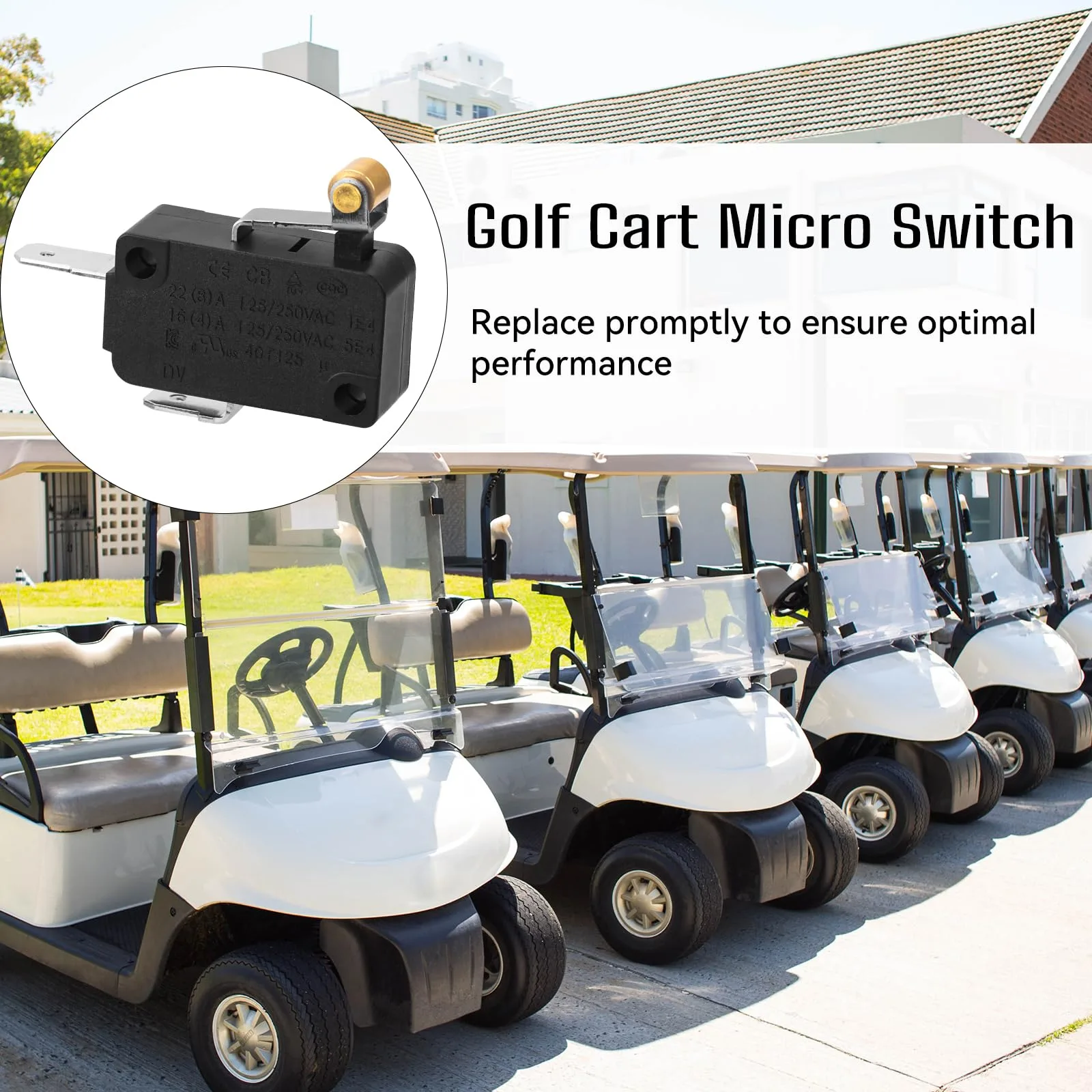 BOXOB Micro Switch for E-Z-GO TXT Golf Cart 1056440 image 3