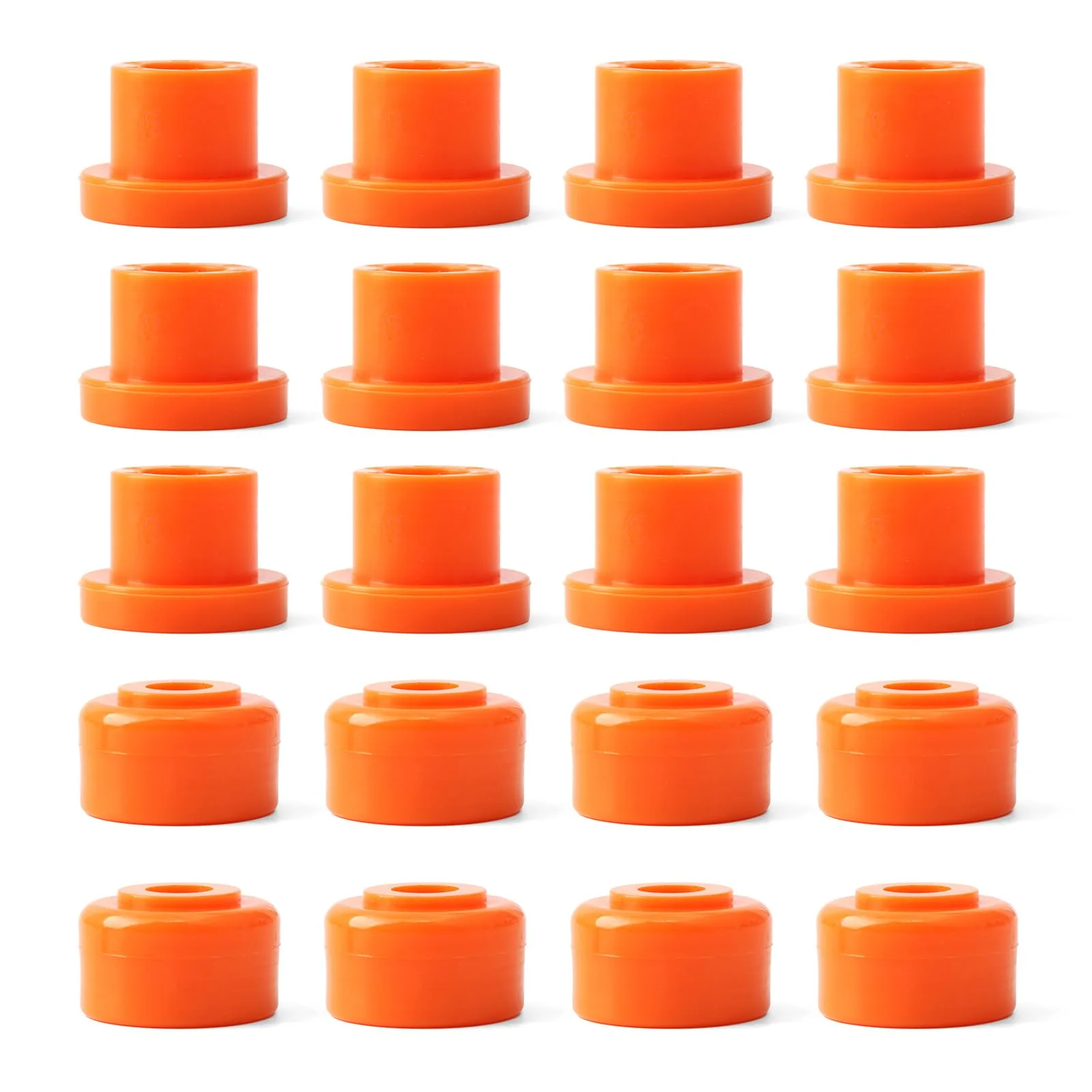 YIYANTO Orange Bushing Kit for GTW & madJax MJFX A-Arm Lift — 20 pcs