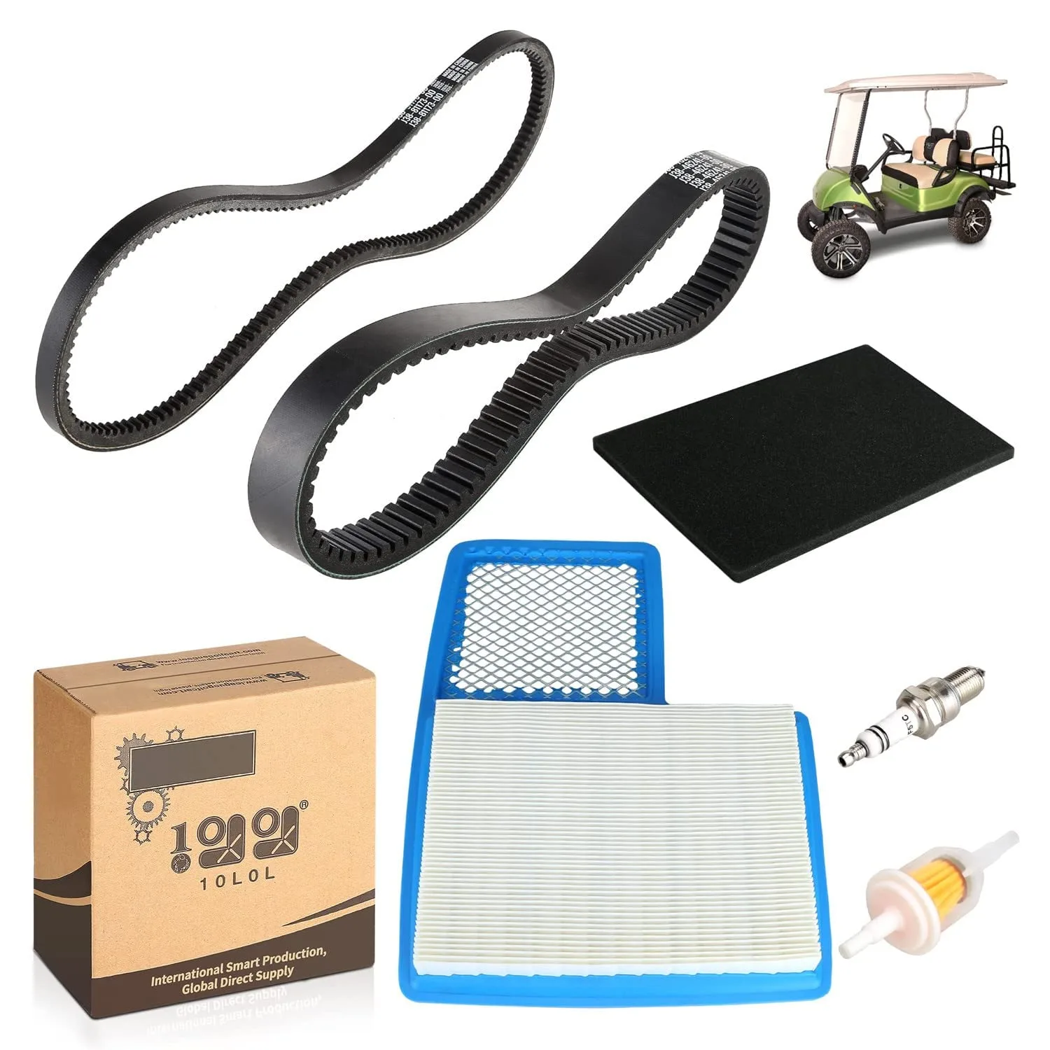 10L0L Yamaha Golf Cart Tune-Up and Belt Kit F74+Y200+Y200-A-B20