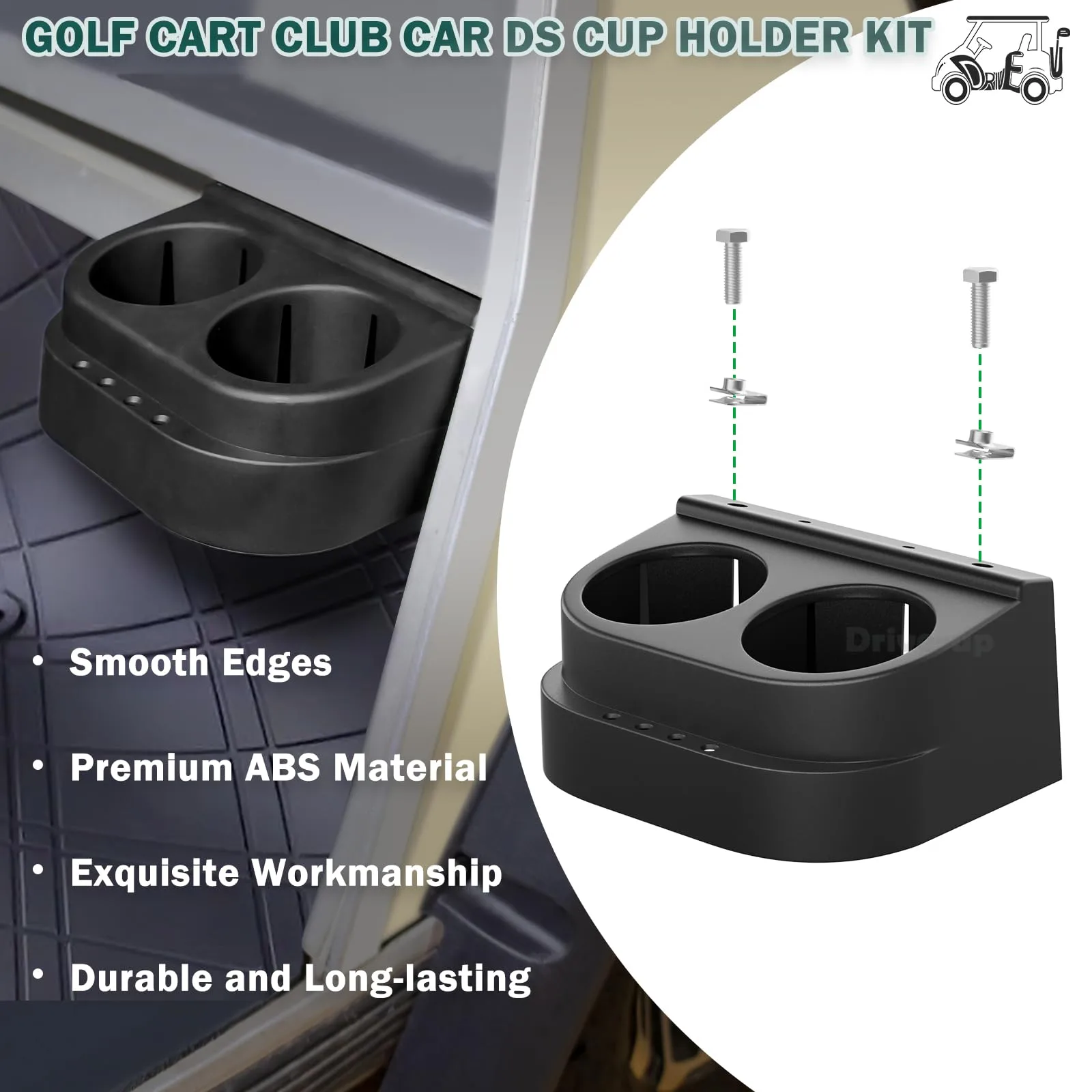 DRIVE UP Cup Holder for Club Car DS 1993-Up image 2
