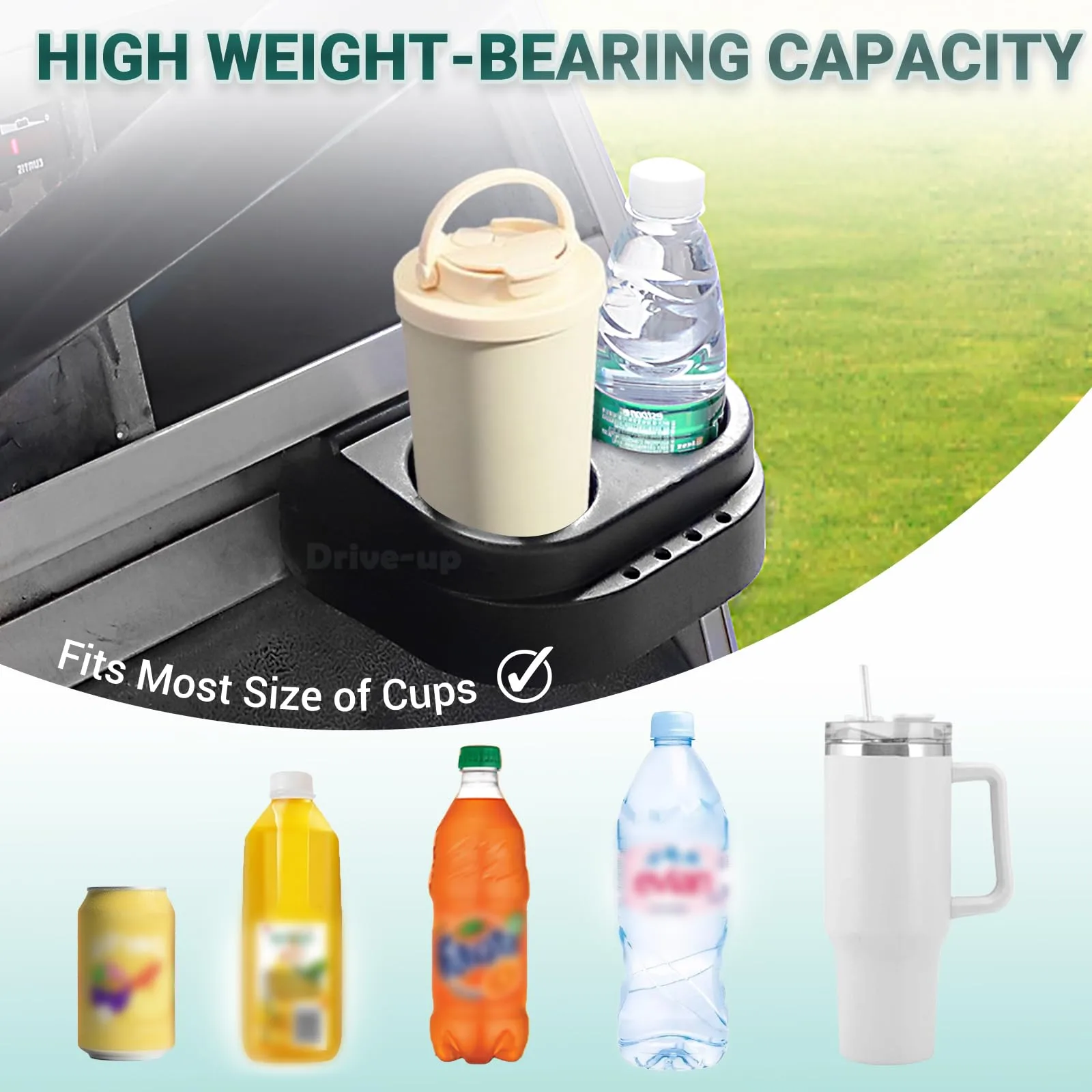 DRIVE UP Cup Holder for Club Car DS 1993-Up image 3