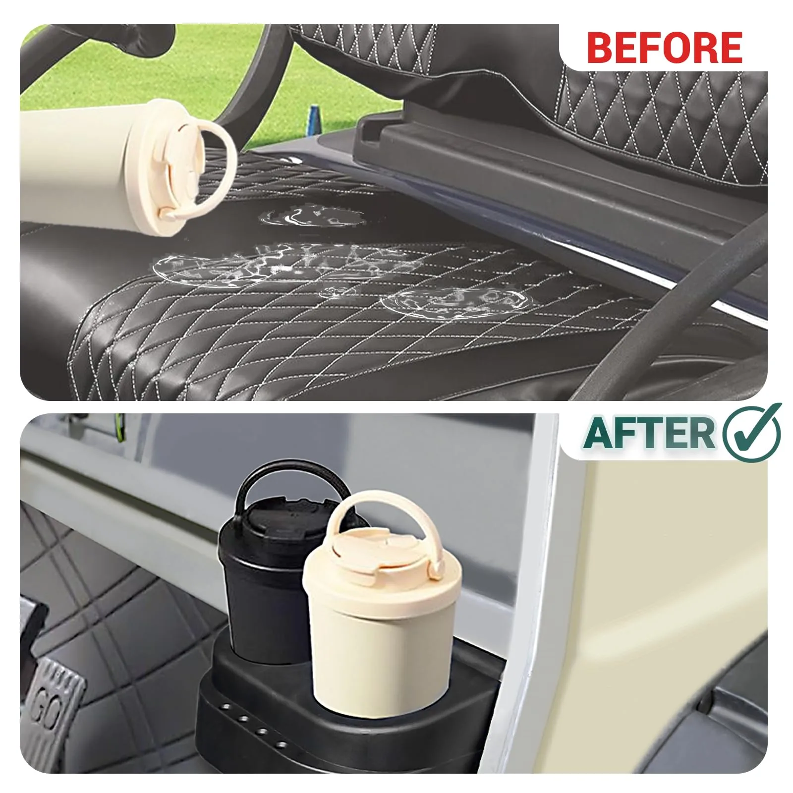 DRIVE UP Cup Holder for Club Car DS 1993-Up image 4