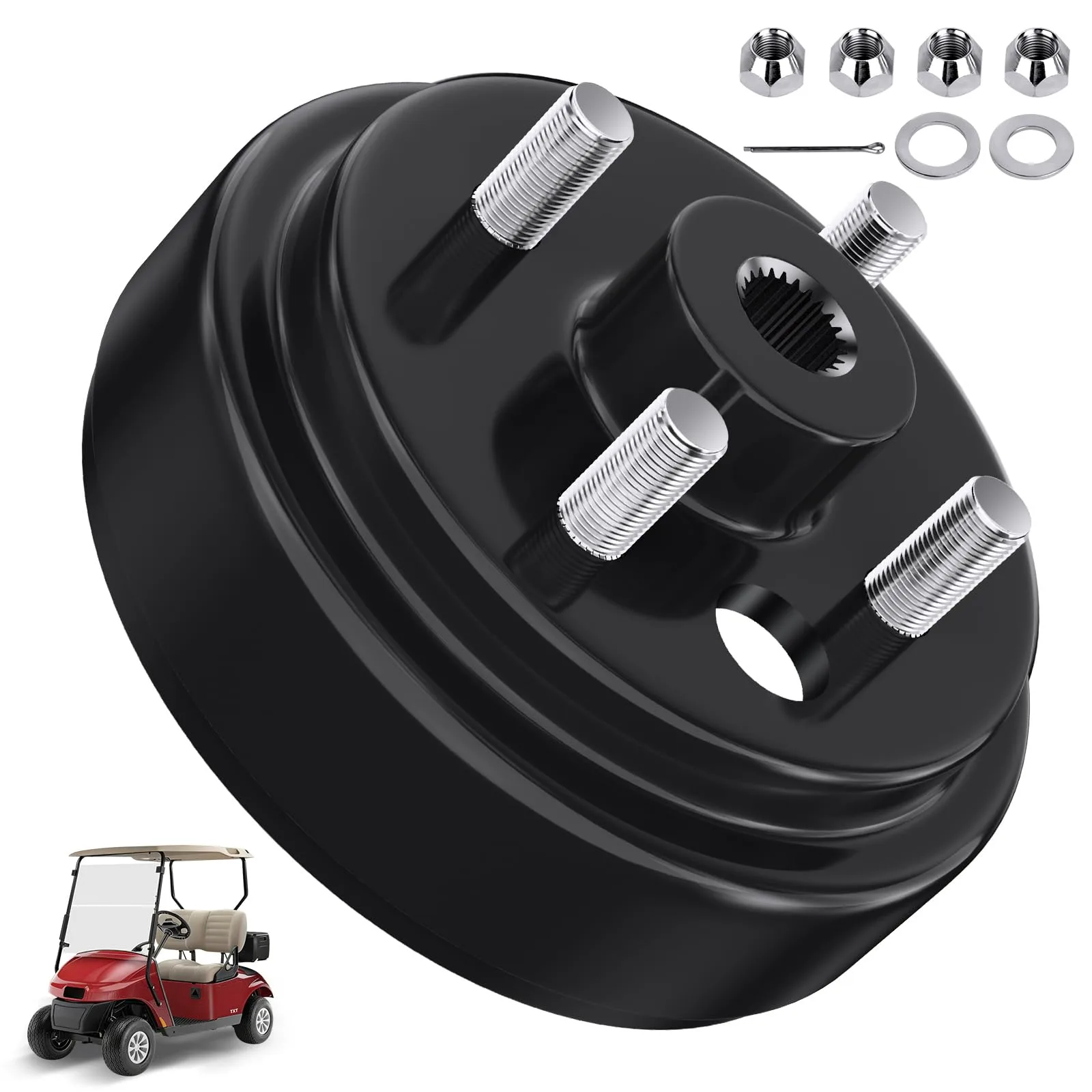 Rzcazzide EZGO TXT Brake Drum Hub 19186G1P
