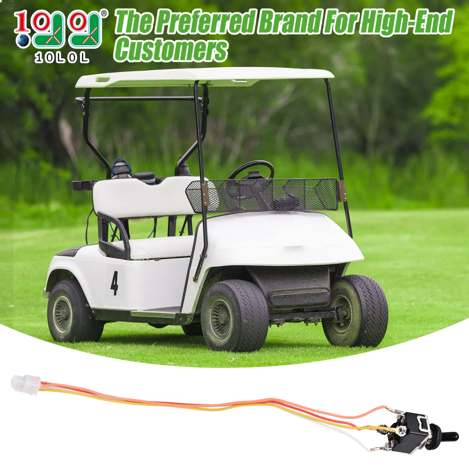 10L0L E-Z-GO Electric Run/Tow Switch 73125-G01 image 2