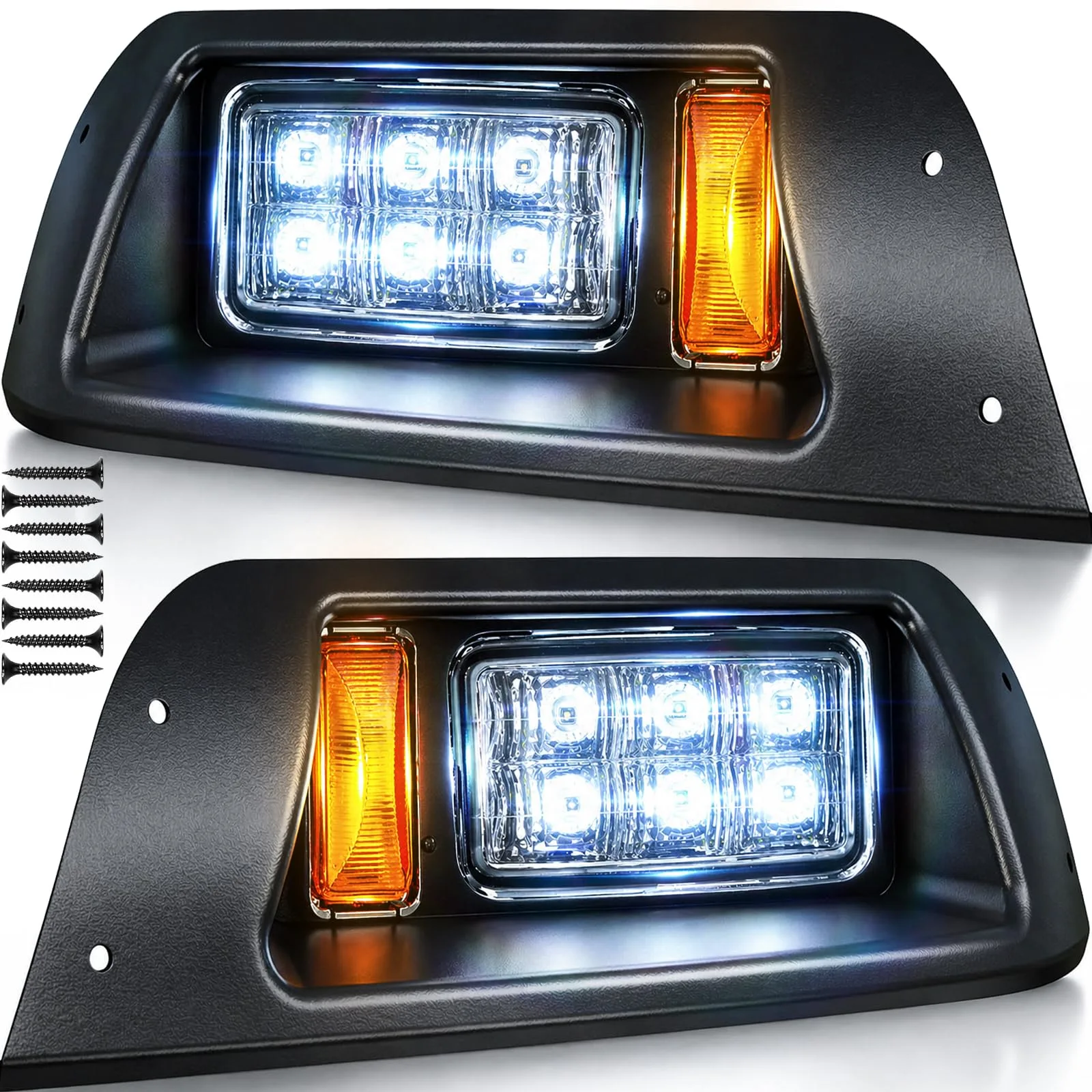 VYYOKMU LED Headlight Kit for E-Z-GO TXT 1996-2013
