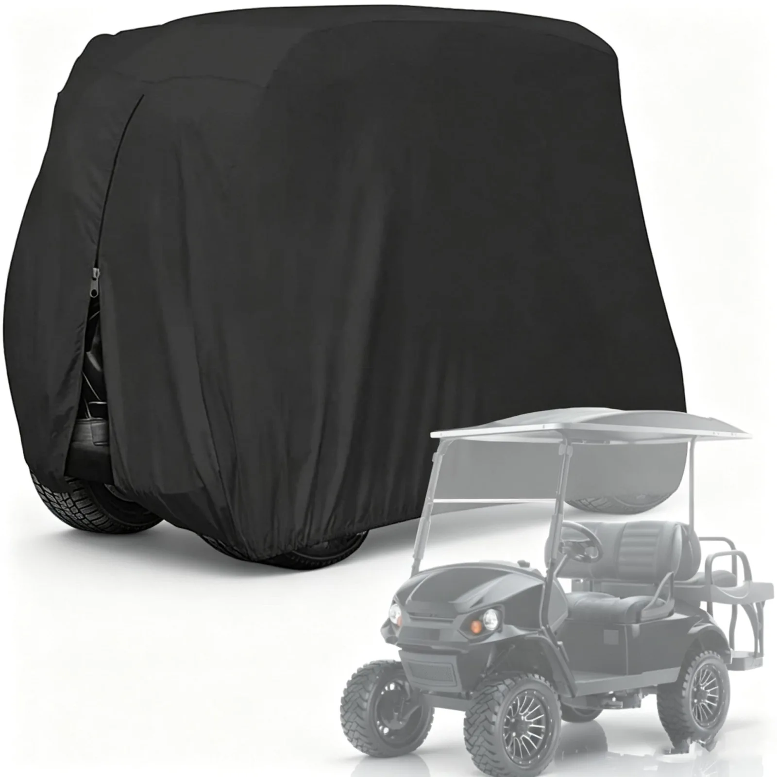 BIANTENIU Cover for Falcon LE 2 Passenger Golf Cart