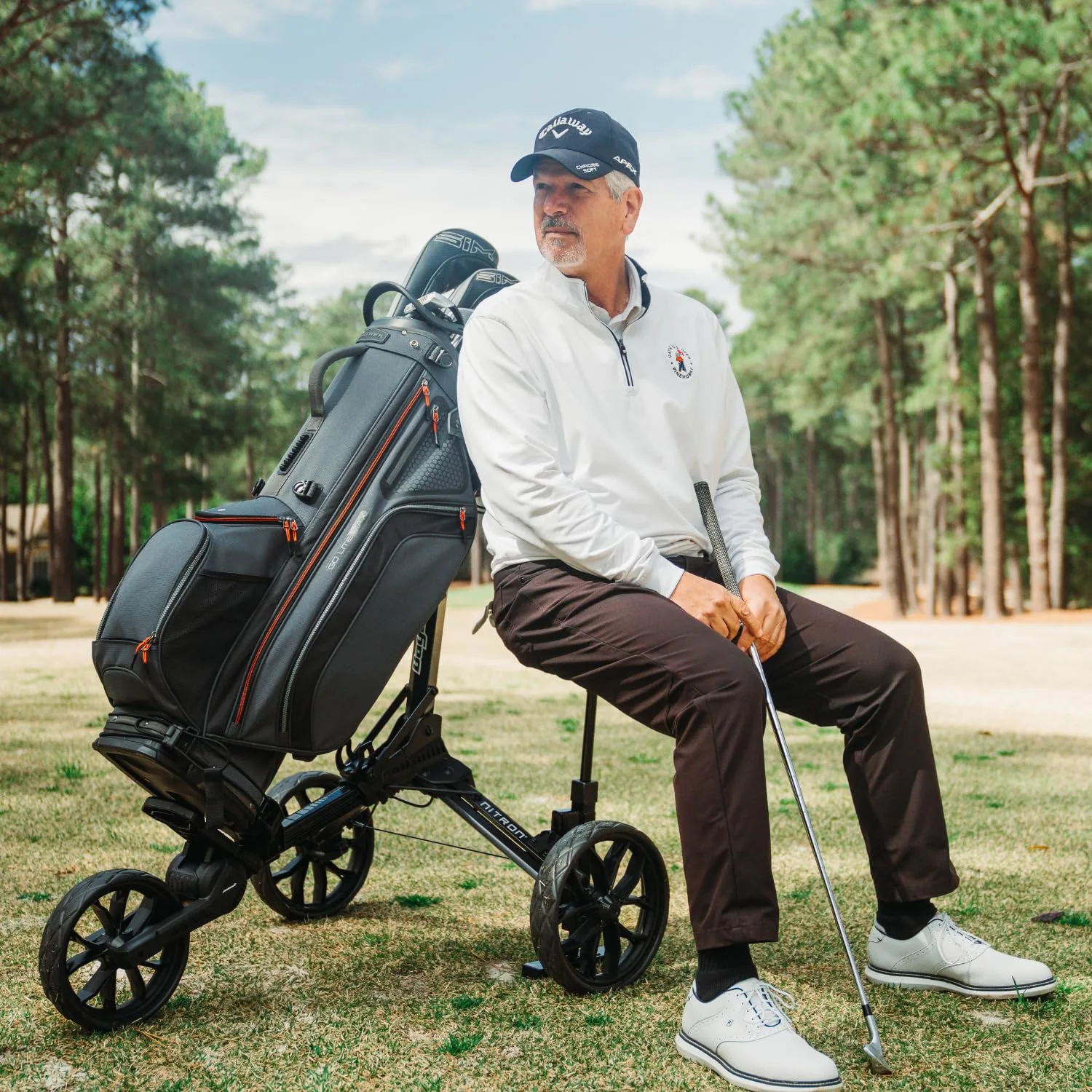 Bag Boy Padded Cart Seat 64BB004 BLK image 3