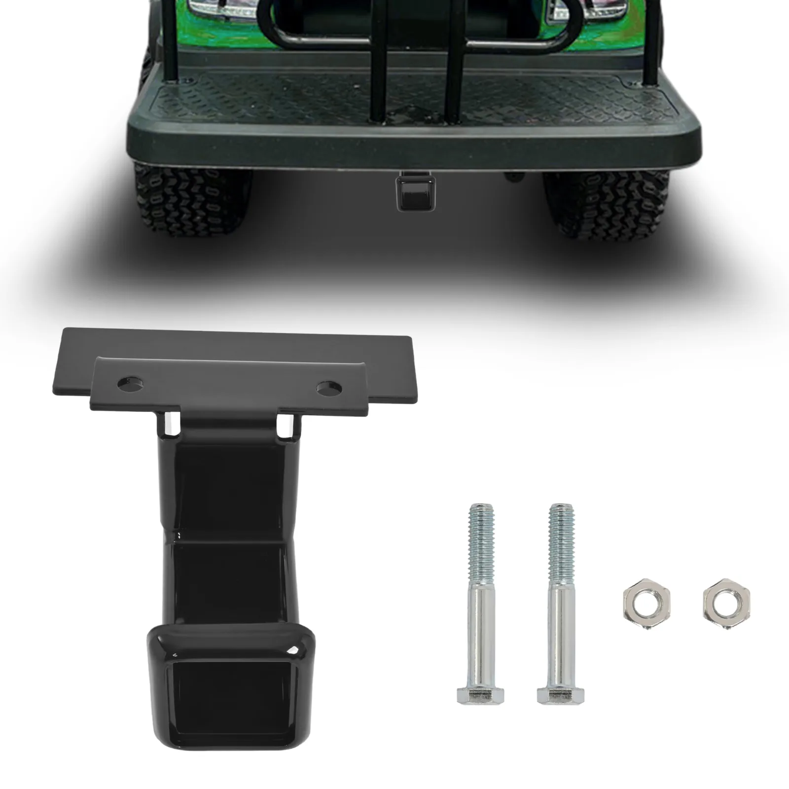 WUTIST 2" Trailer Hitch Receiver GO-4814 for ICON EV Golf Carts