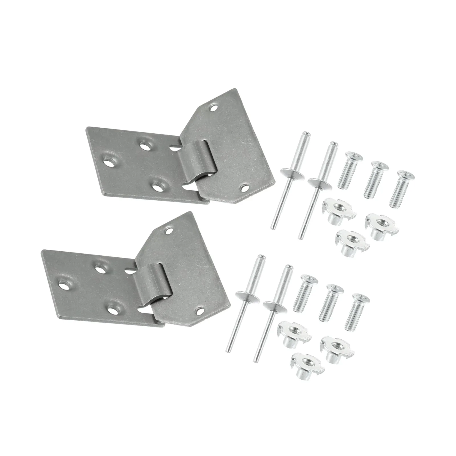 INFINAUTO E-Z-GO Golf Cart Seat Hinge Bottom and Plate Set