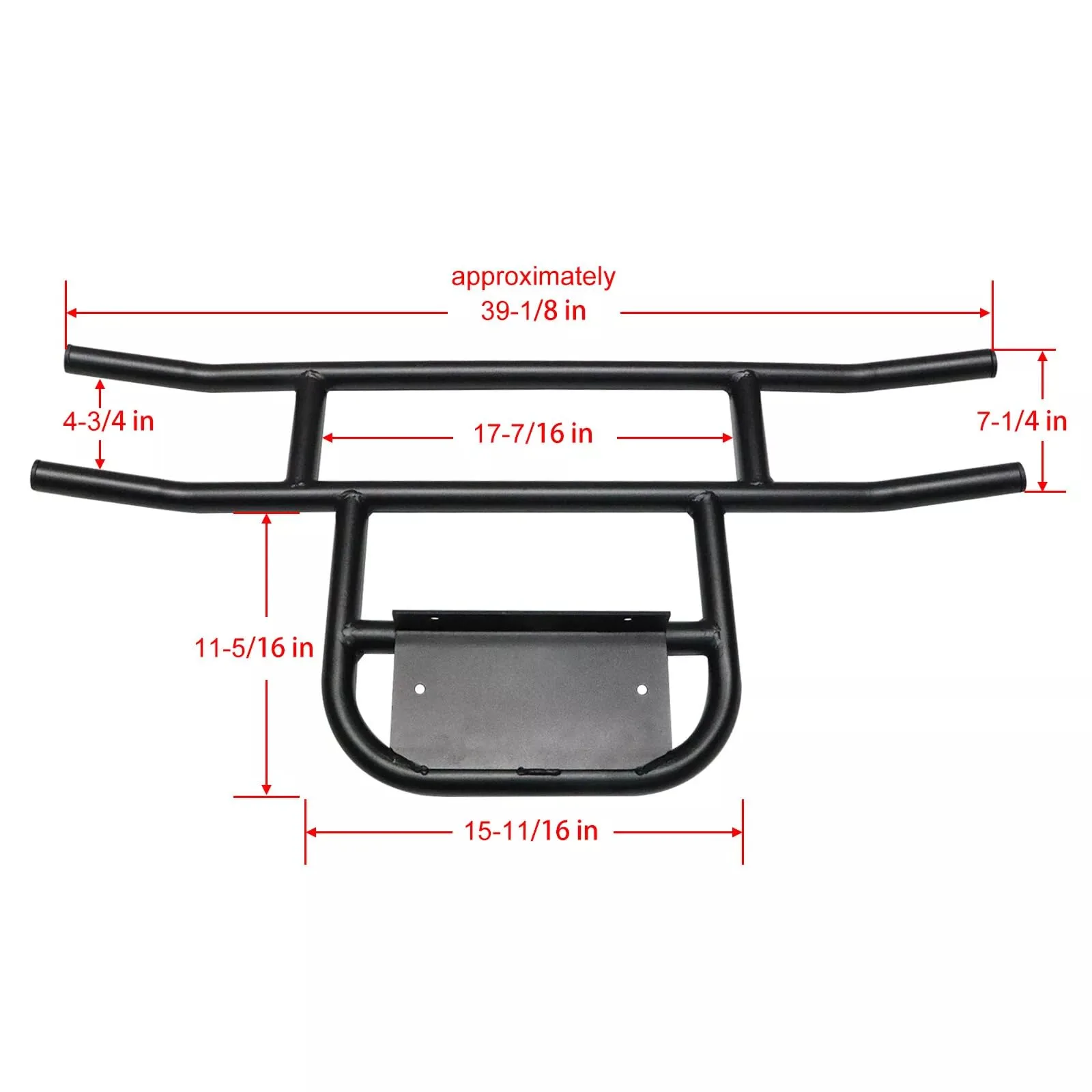 STILEALUS Front Brush Guard for Club Car DS, OT001129 image 2