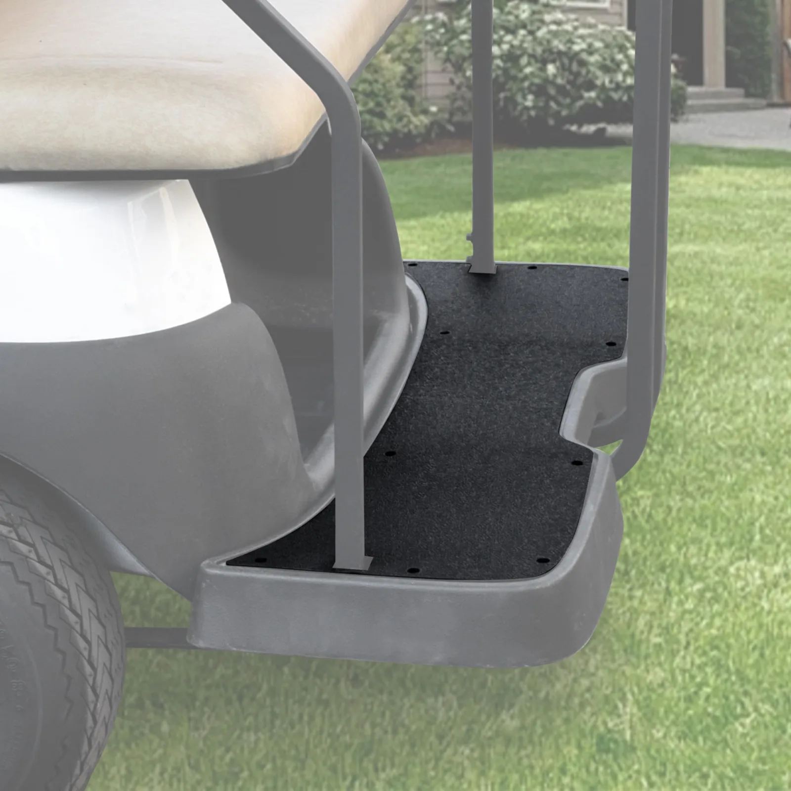 POKIAUTO Rear Floor Mat for Club Car Tempo 4-Passenger