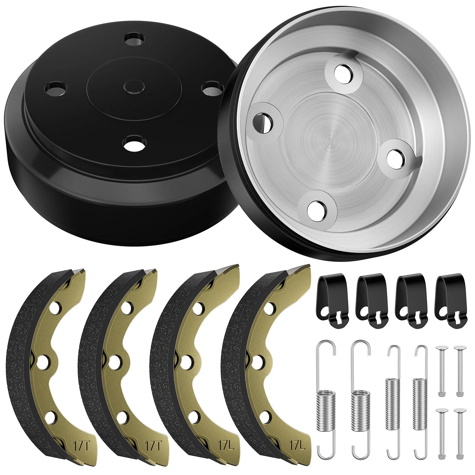 Rzcazzide Club Car Brake Drum and Shoe Repair Kit