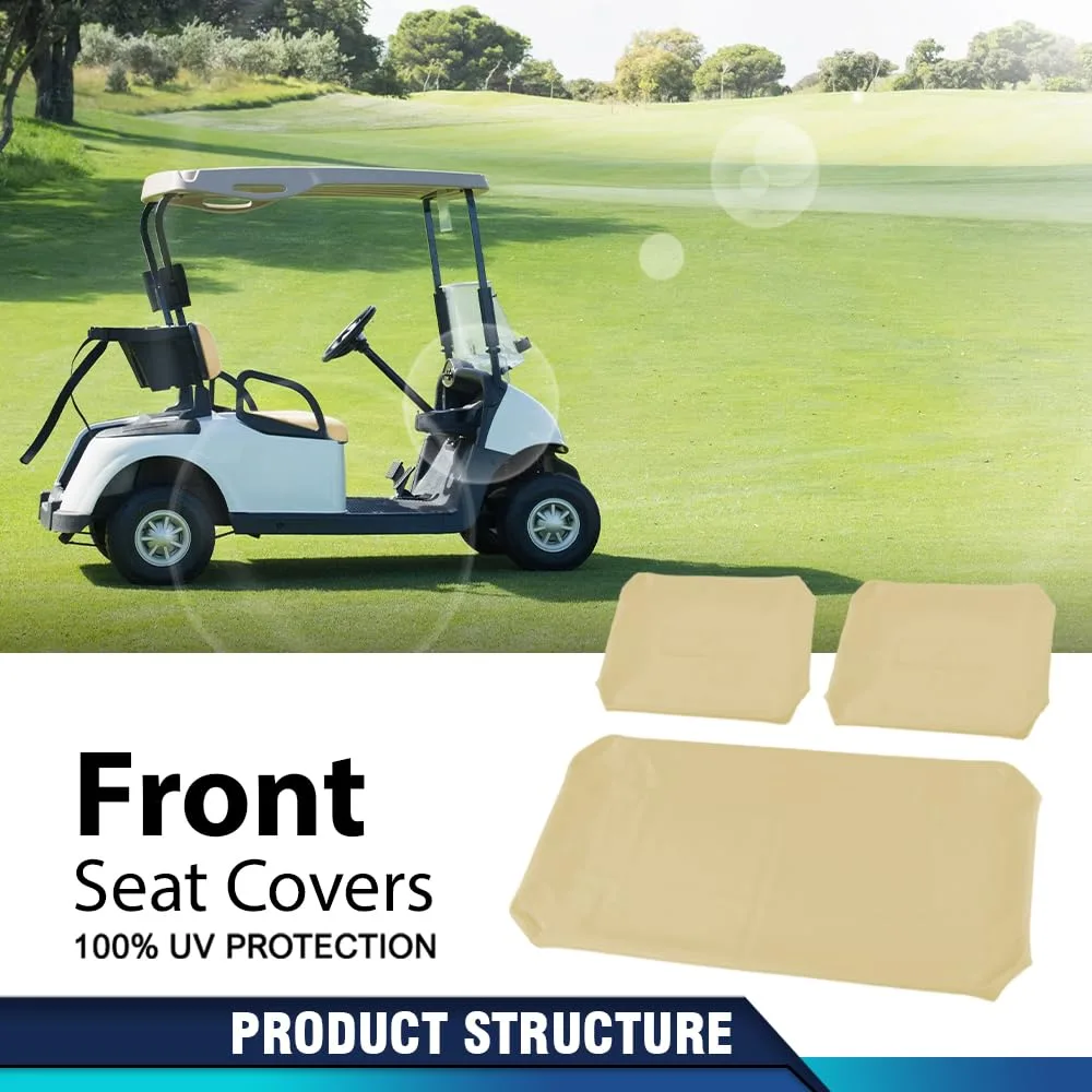 PIT66 Front Seat Covers for Club Car DS 1982-2000 image 4