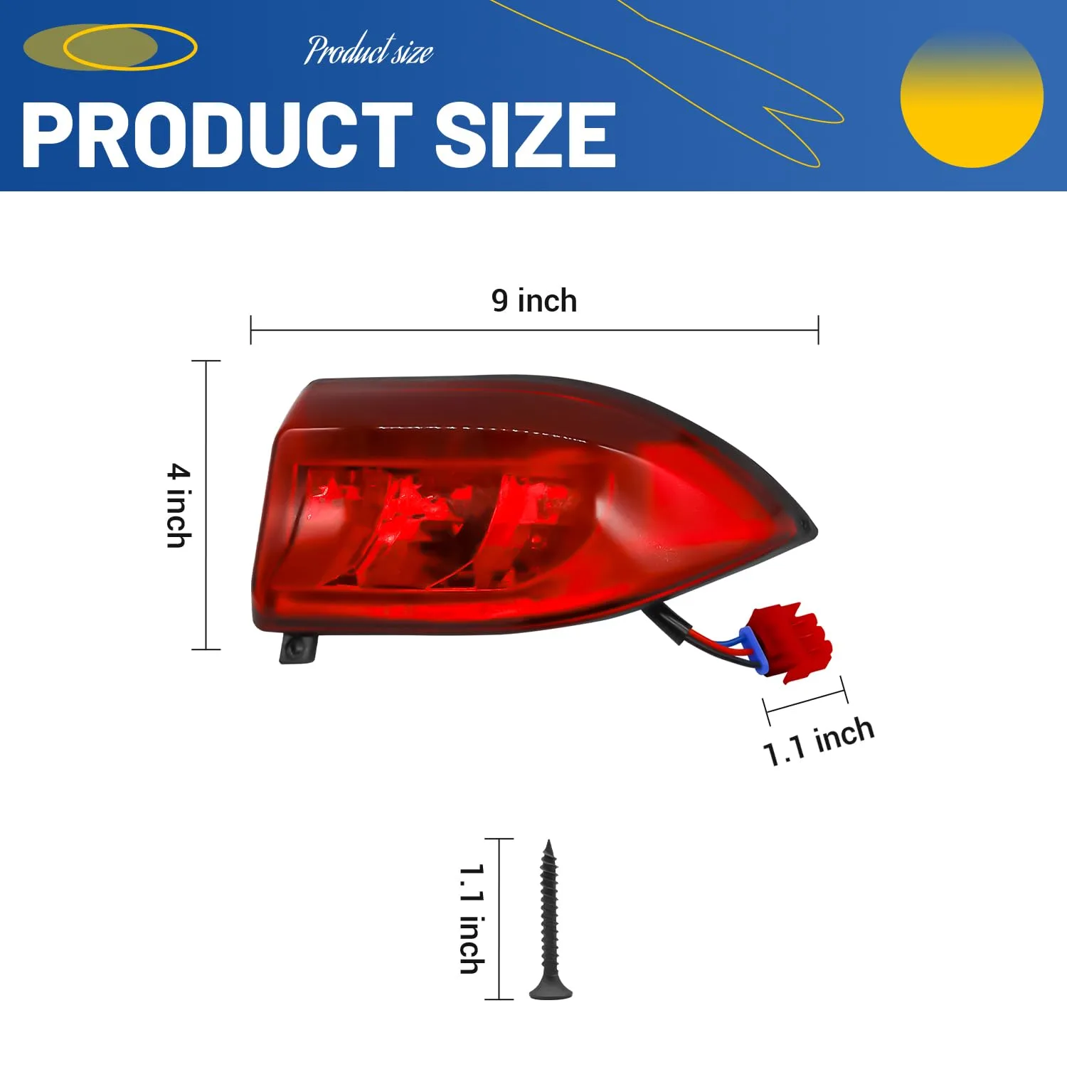 DRIVE UP LED Tail Light Kit for Club Car Precedent (2004+) & Tempo (2018+) DU00279 image 2